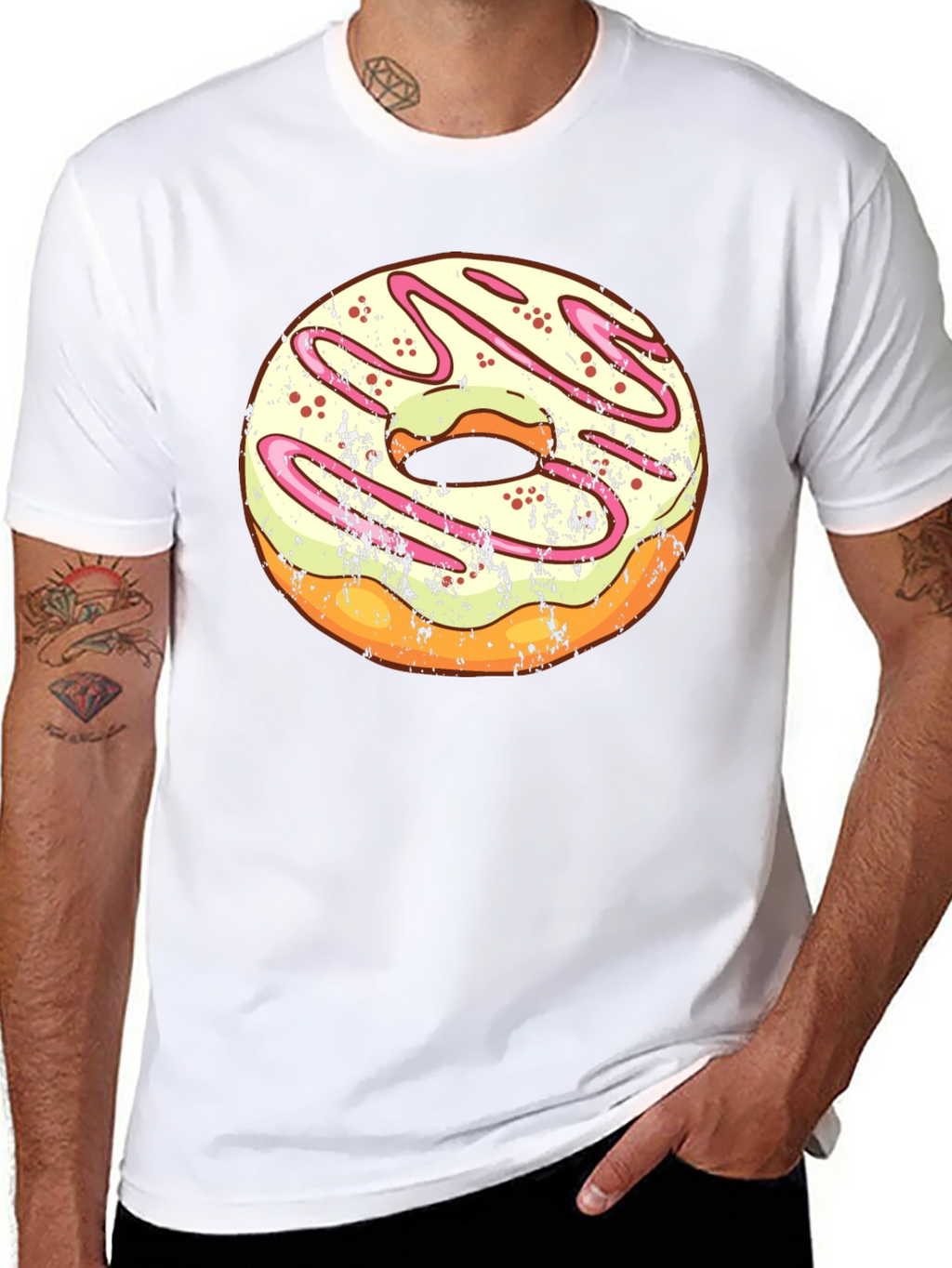 Donut Graphic Tee - Casual Style