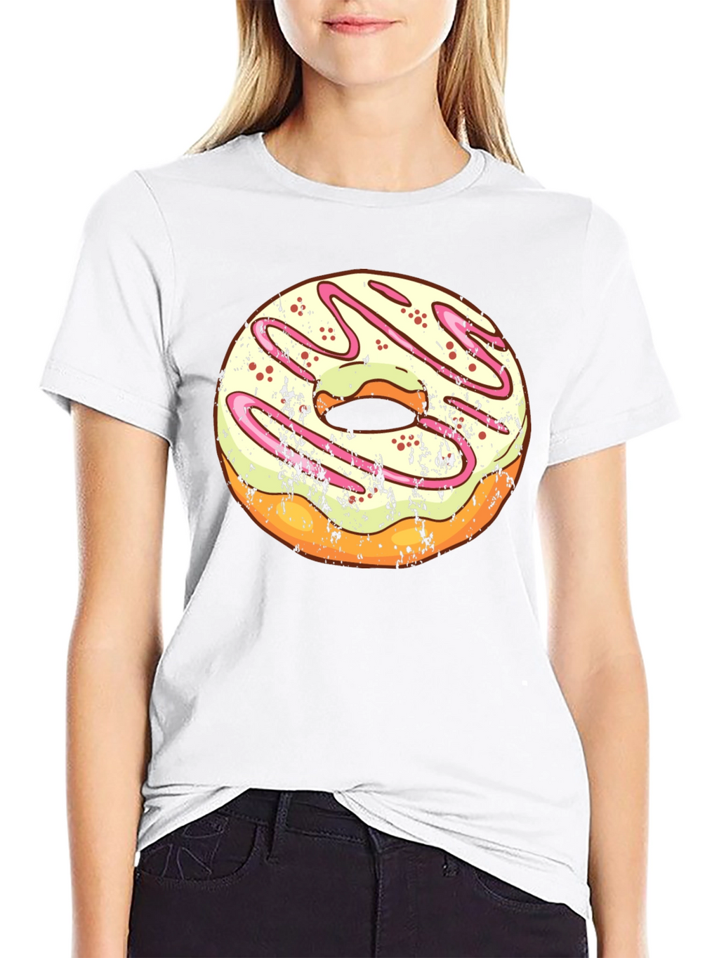 Donut Graphic Tee - Casual Style