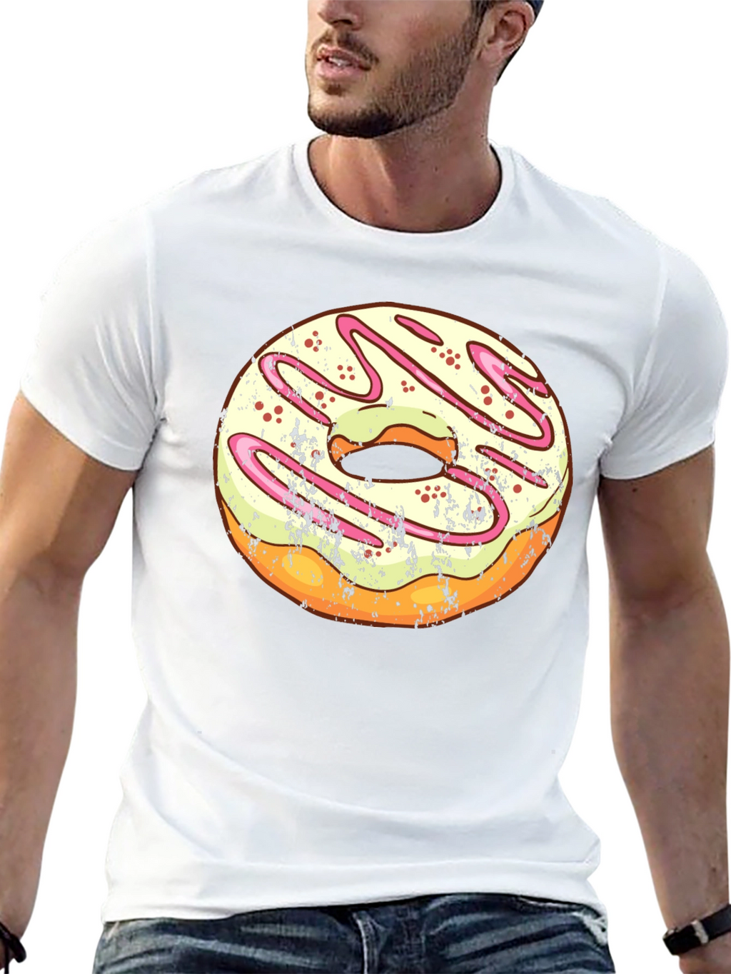 Donut Graphic Tee - Casual Style