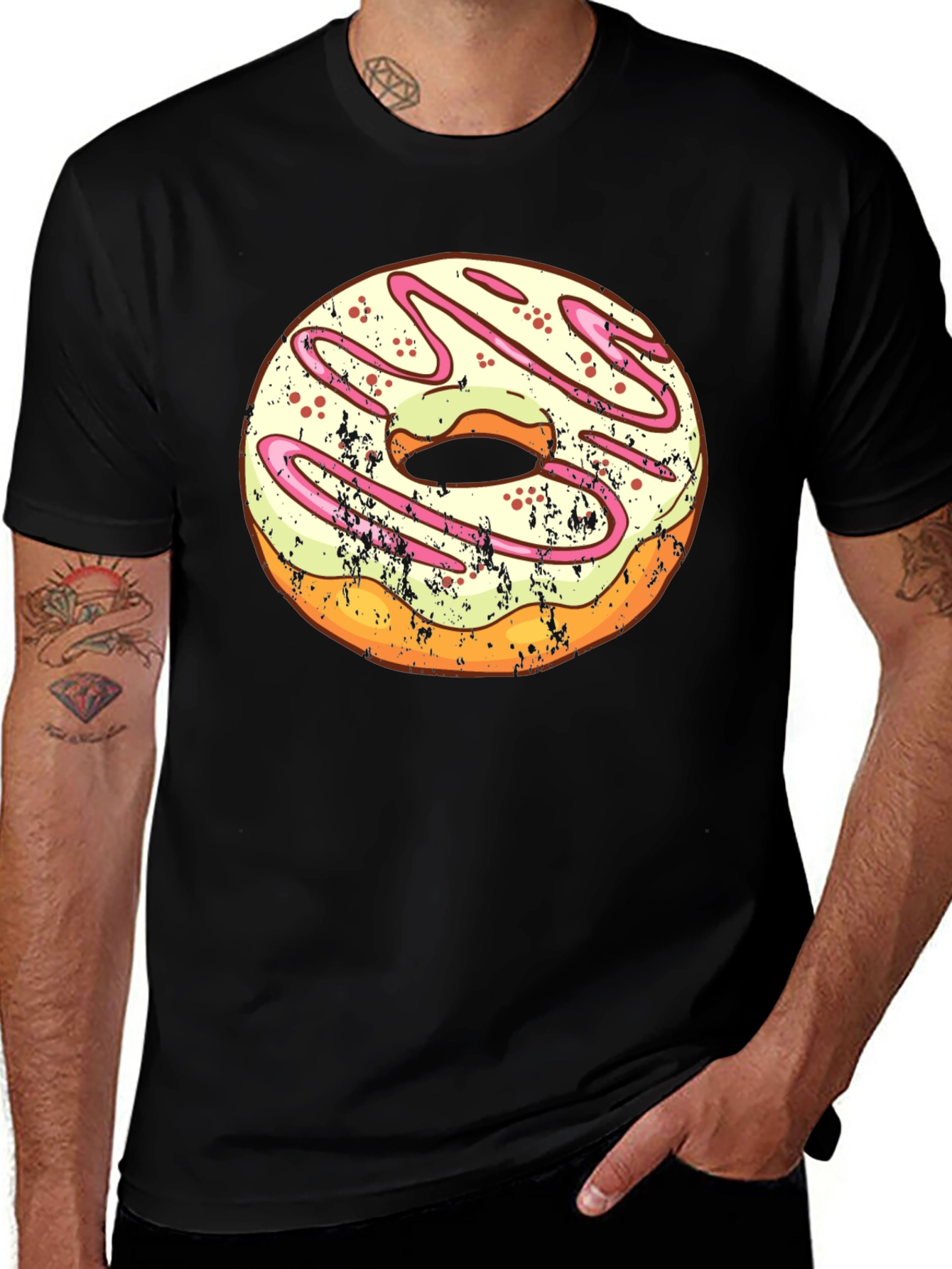 Donut Graphic Tee - Casual Style