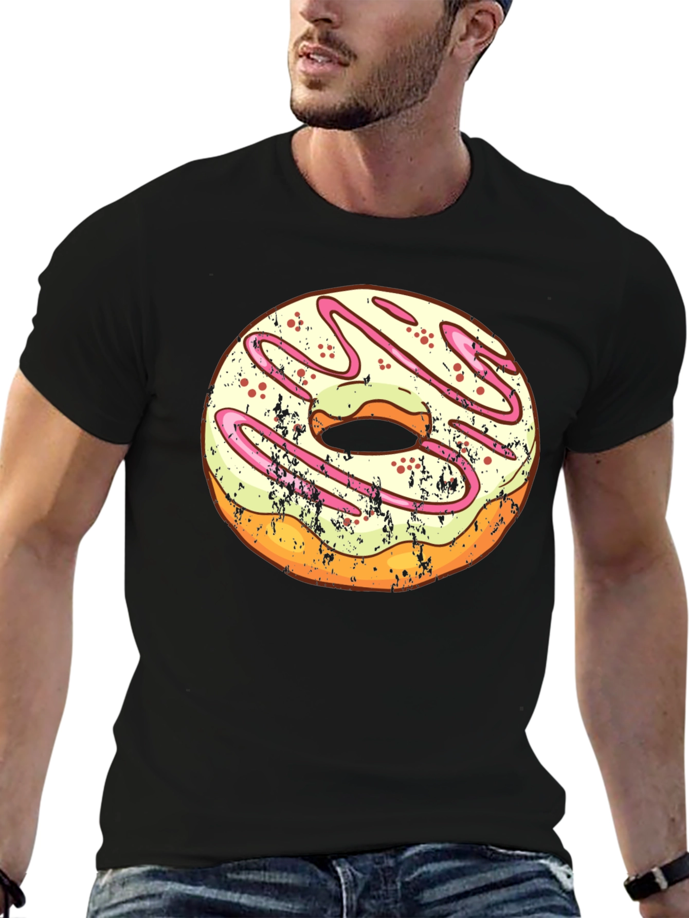 Donut Graphic Tee - Casual Style