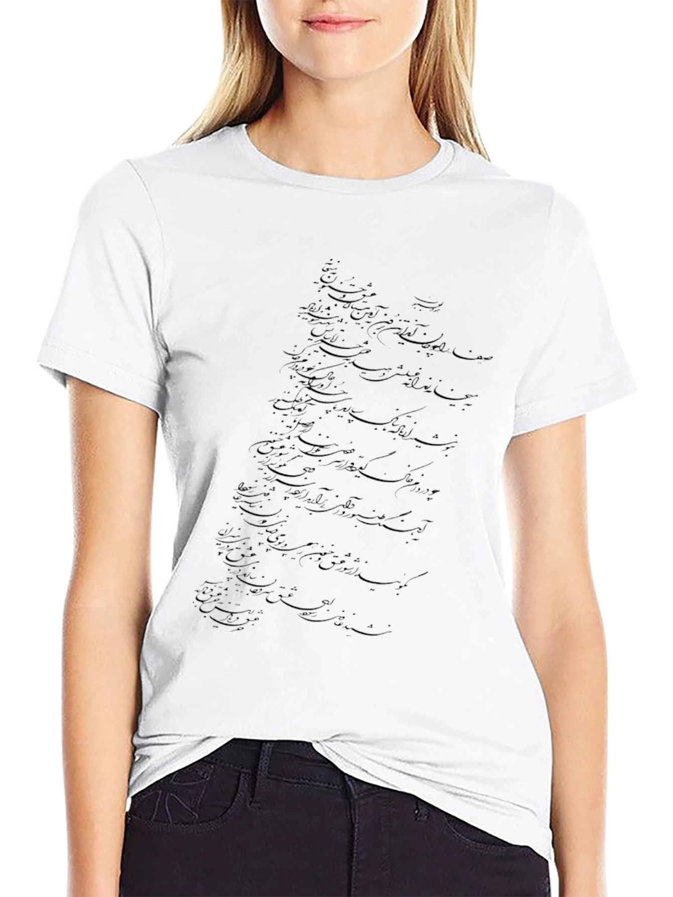 Mens Black Graphic Tee