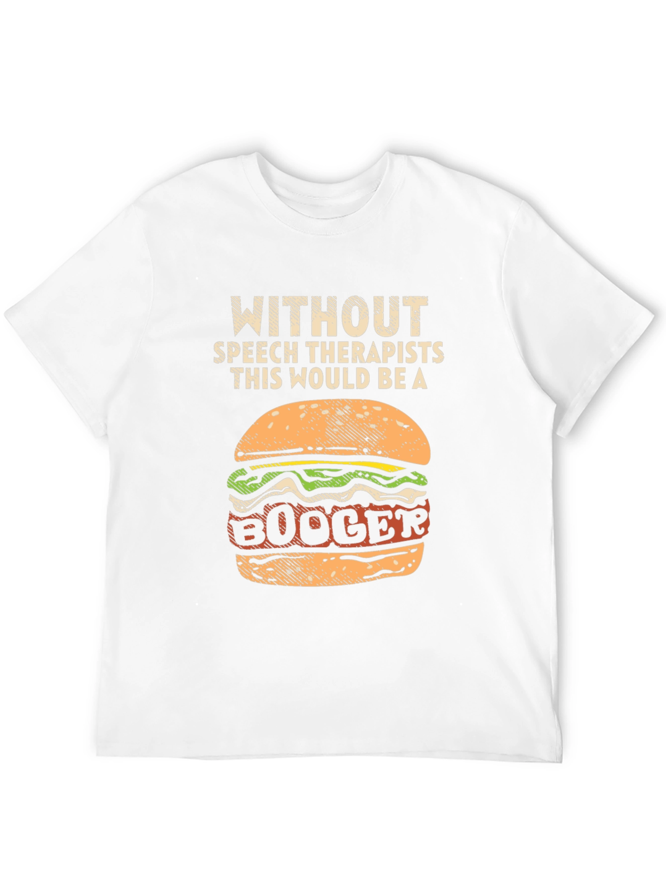 Speech Therapist T-Shirt - Booger Burger Tee