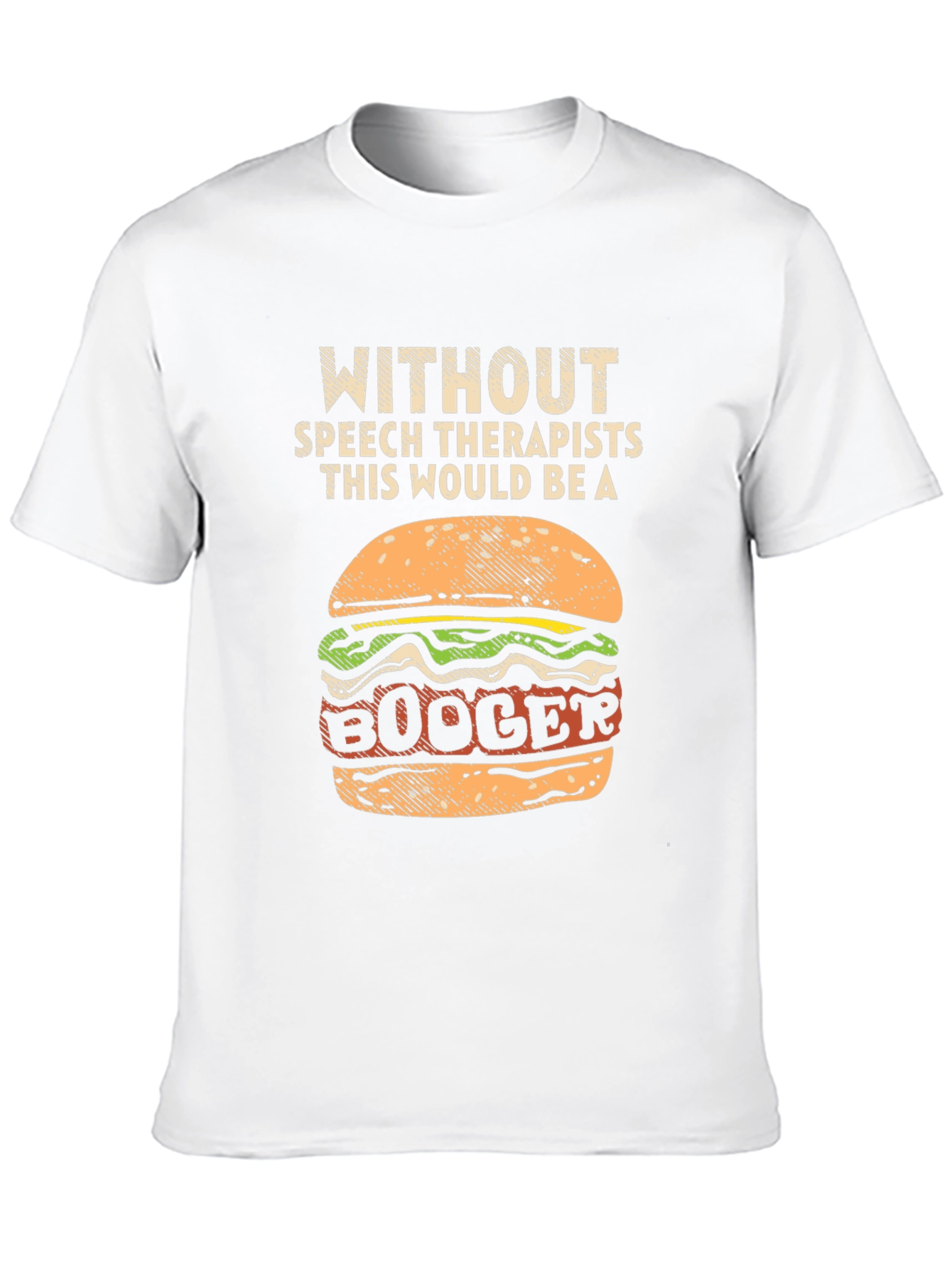 Speech Therapist T-Shirt - Booger Burger Tee