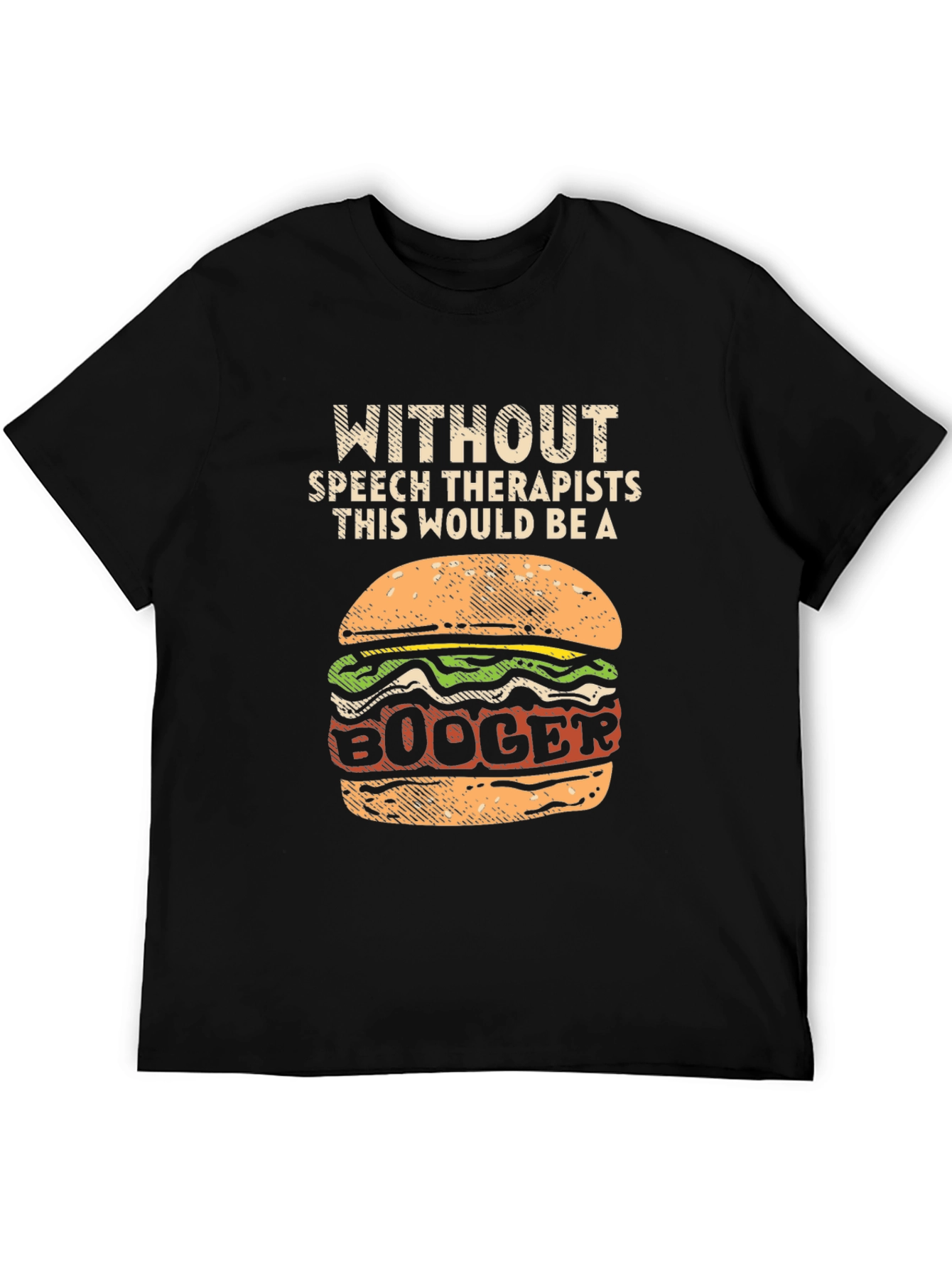 Speech Therapist T-Shirt - Booger Burger Tee