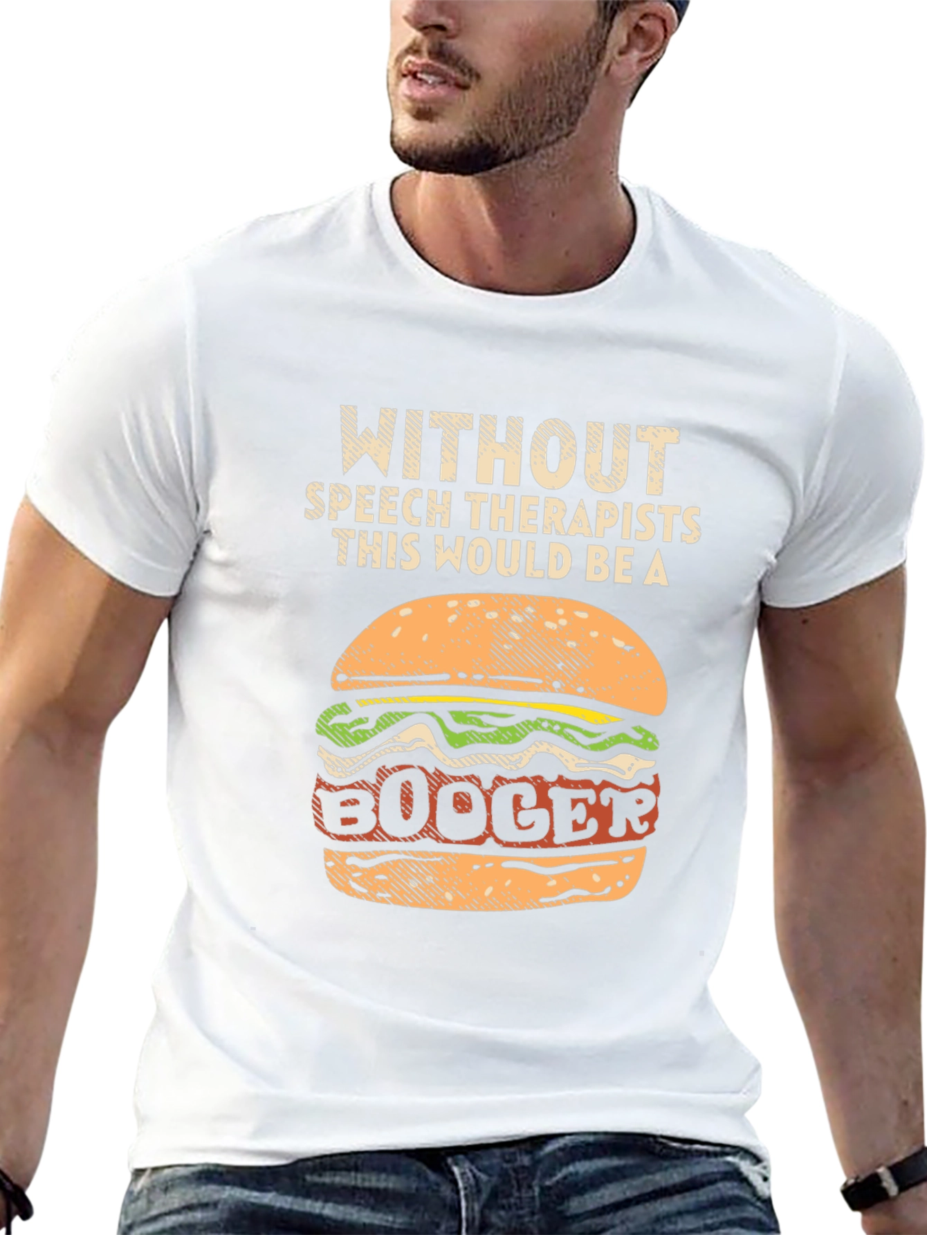 Speech Therapist T-Shirt - Booger Burger Tee