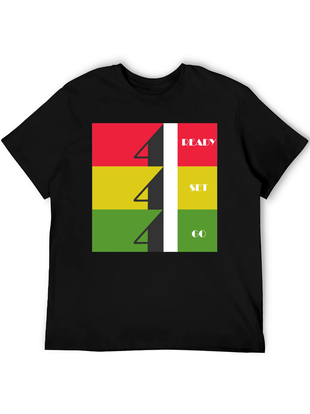Ready Set Go T-Shirt: Athletic Graphic Tee