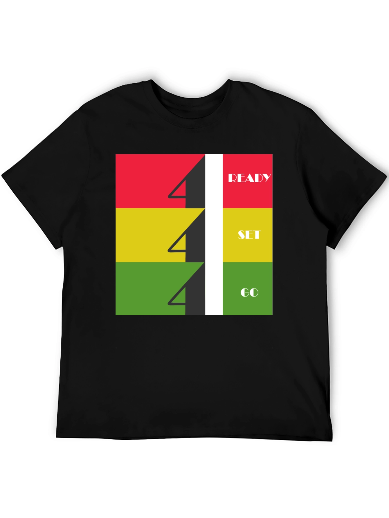 Ready Set Go T-Shirt: Athletic Graphic Tee