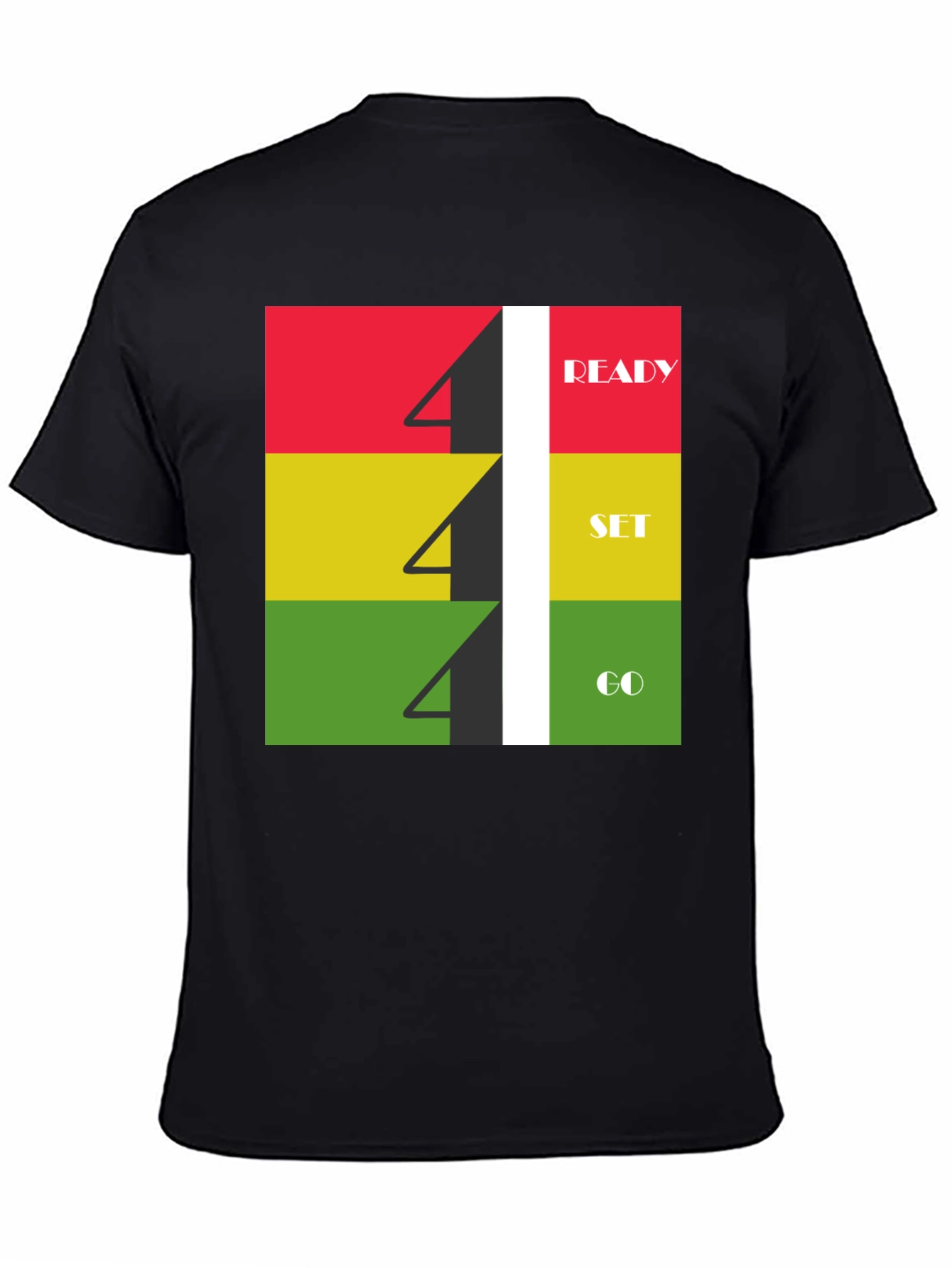 Ready Set Go T-Shirt: Athletic Graphic Tee