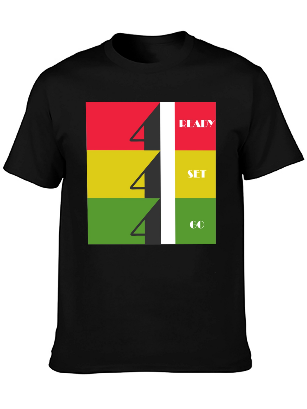 Ready Set Go T-Shirt: Athletic Graphic Tee