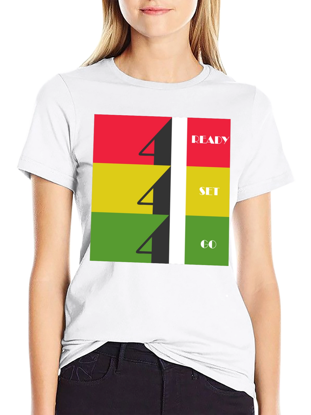 Ready Set Go T-Shirt: Athletic Graphic Tee