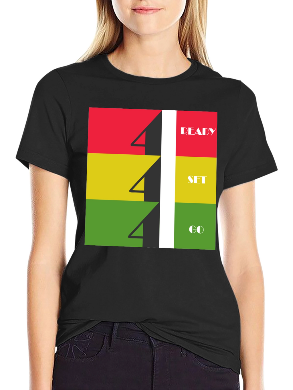 Ready Set Go T-Shirt: Athletic Graphic Tee