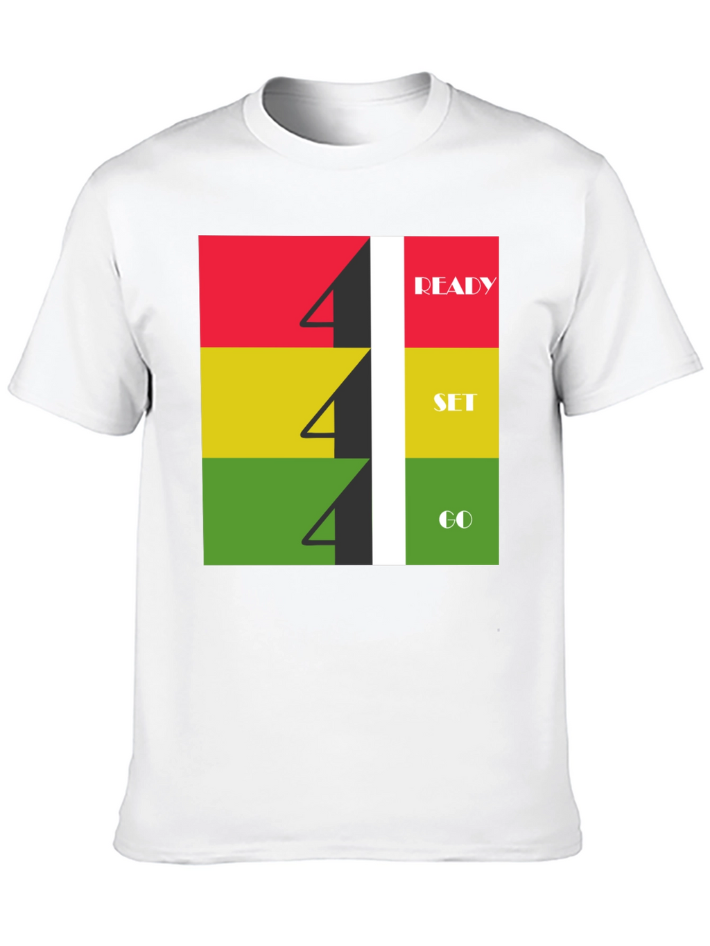 Ready Set Go T-Shirt: Athletic Graphic Tee