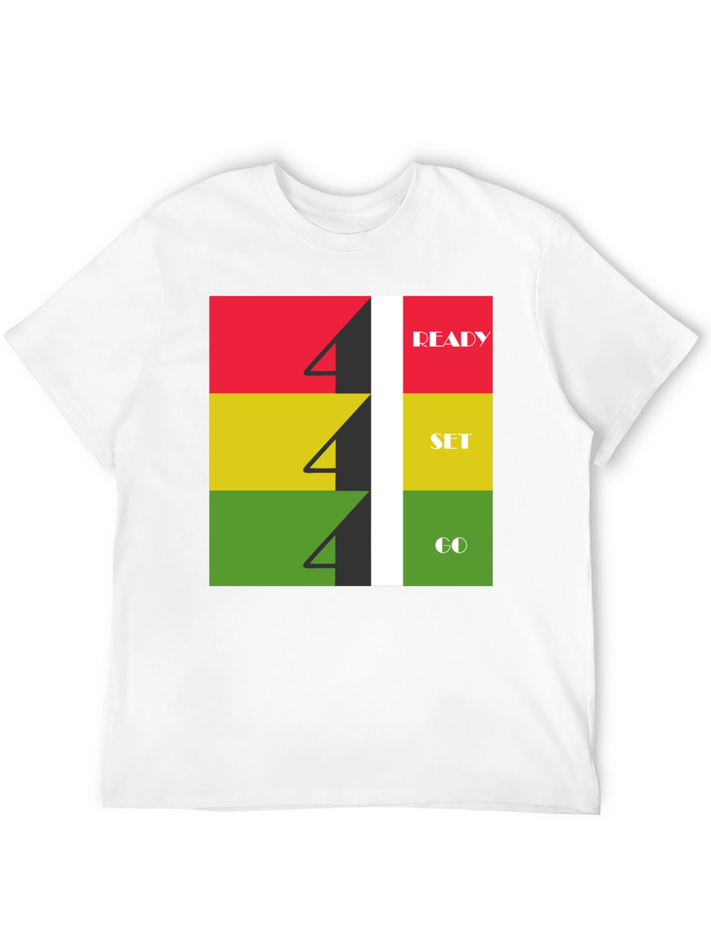 Ready Set Go T-Shirt: Athletic Graphic Tee