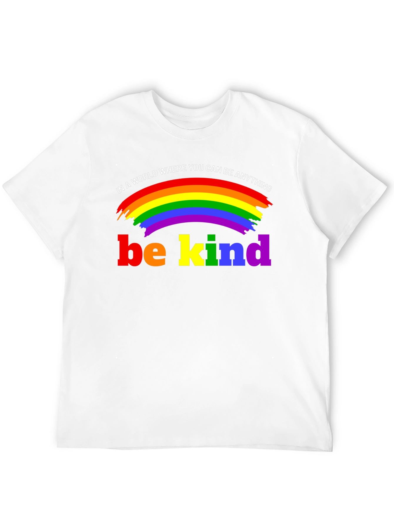 Be Kind Rainbow Pride T-Shirt