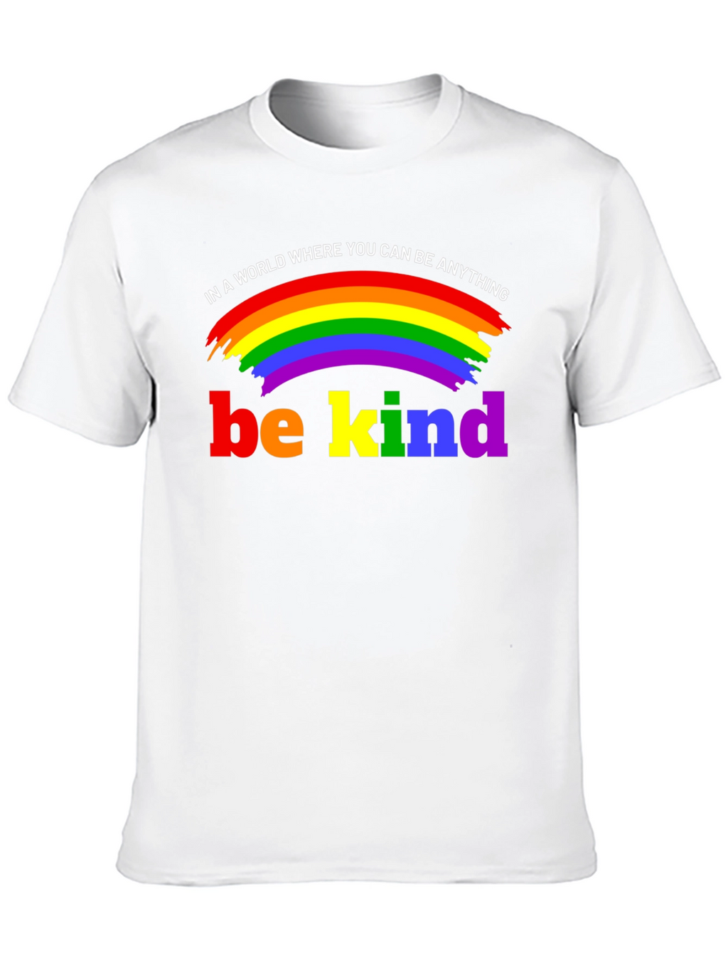 Be Kind Rainbow Pride T-Shirt