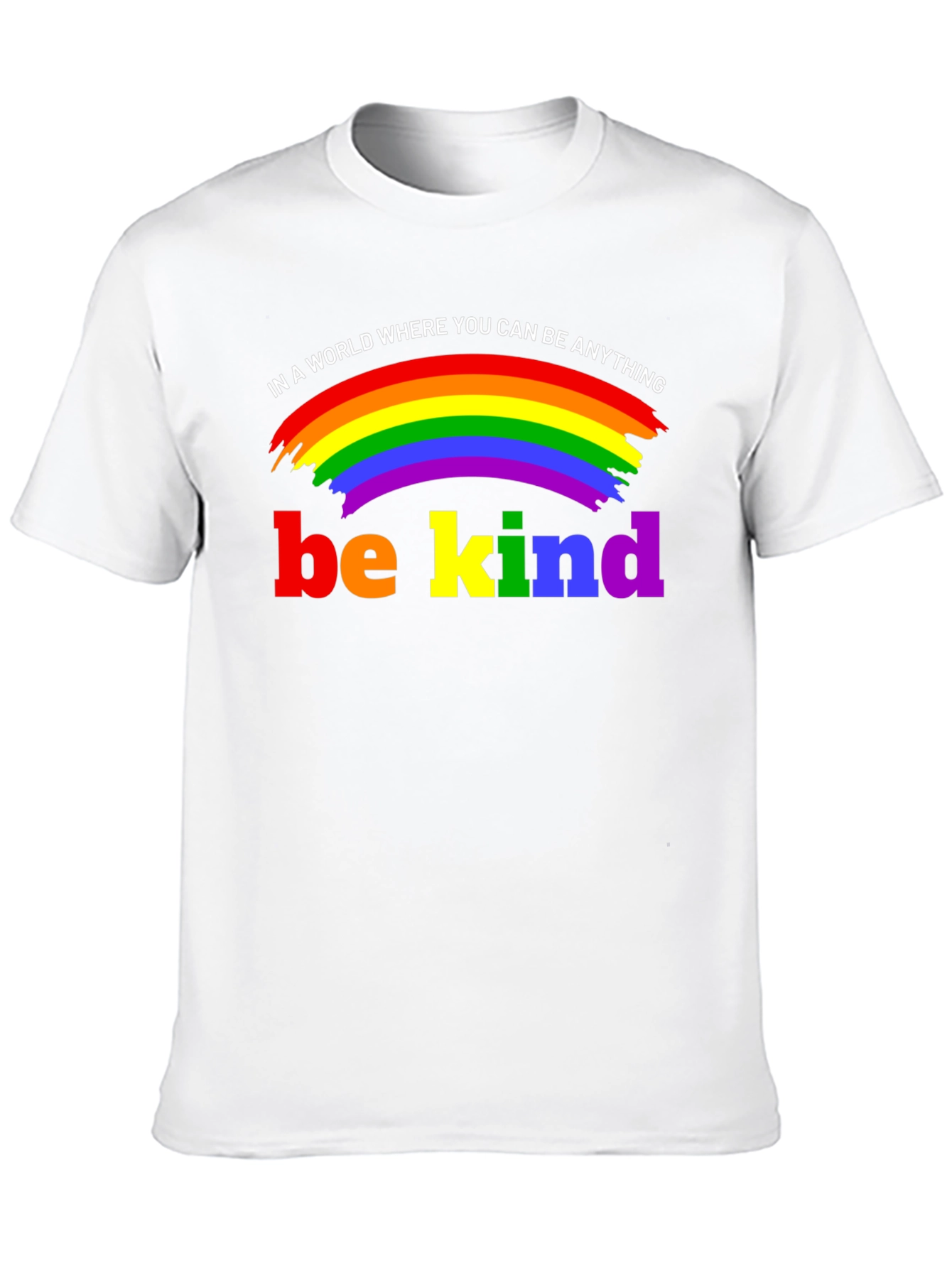Be Kind Rainbow Pride T-Shirt
