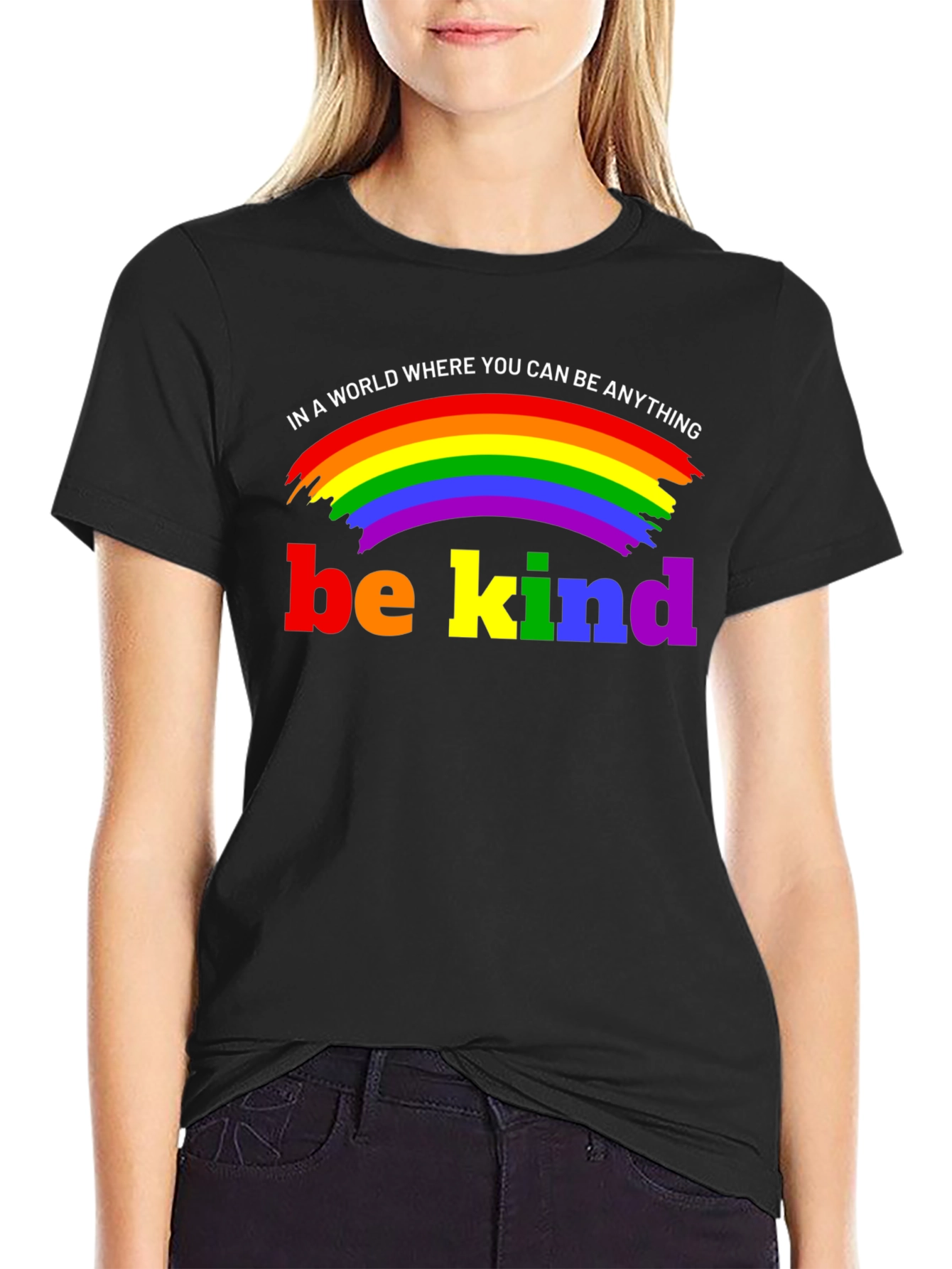 Be Kind Rainbow Pride T-Shirt