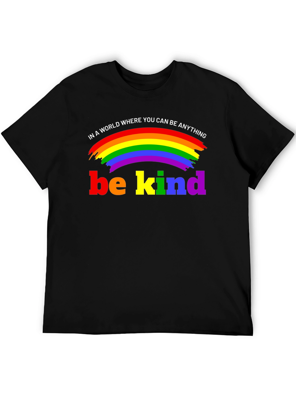 Be Kind Rainbow Pride T-Shirt