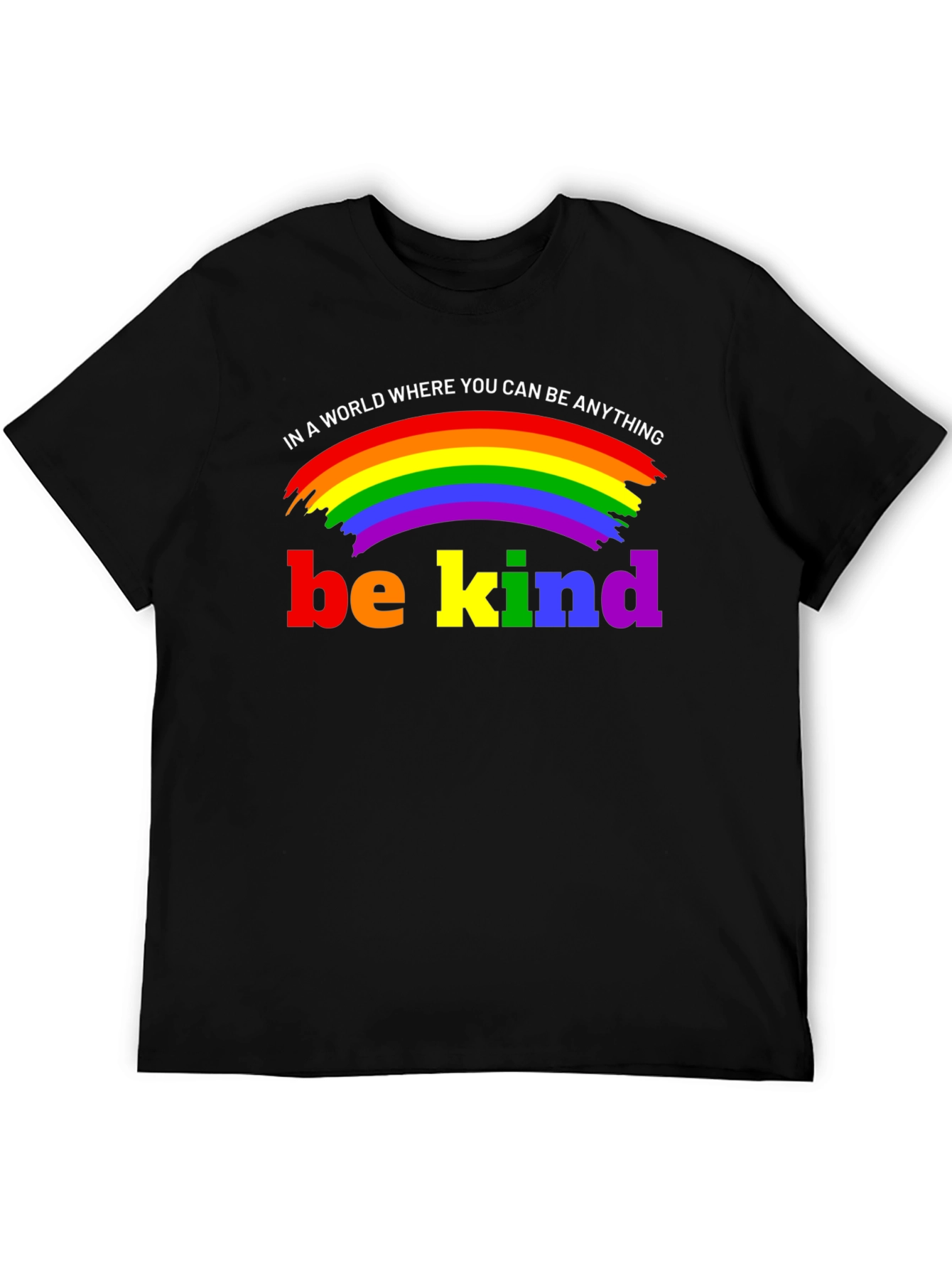 Be Kind Rainbow Pride T-Shirt