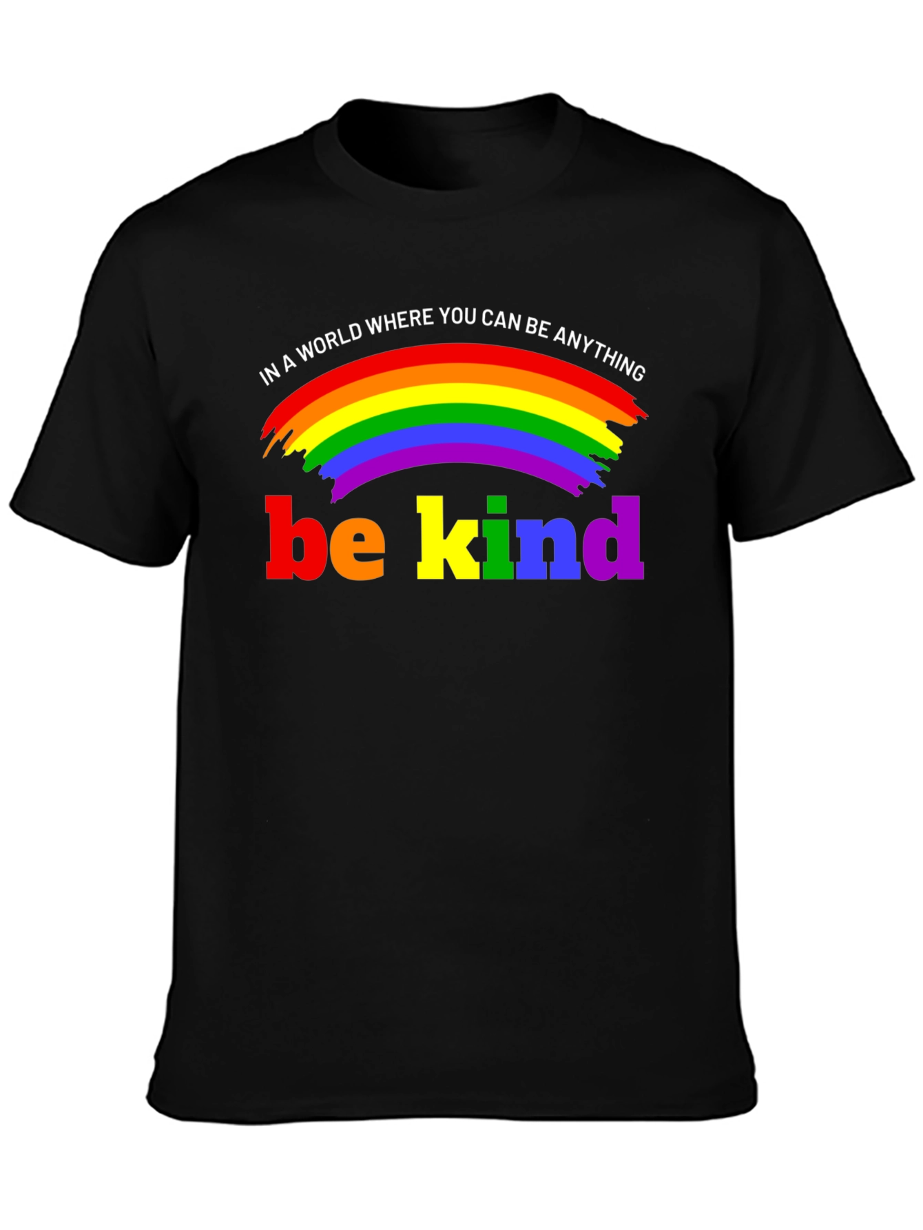 Be Kind Rainbow Pride T-Shirt