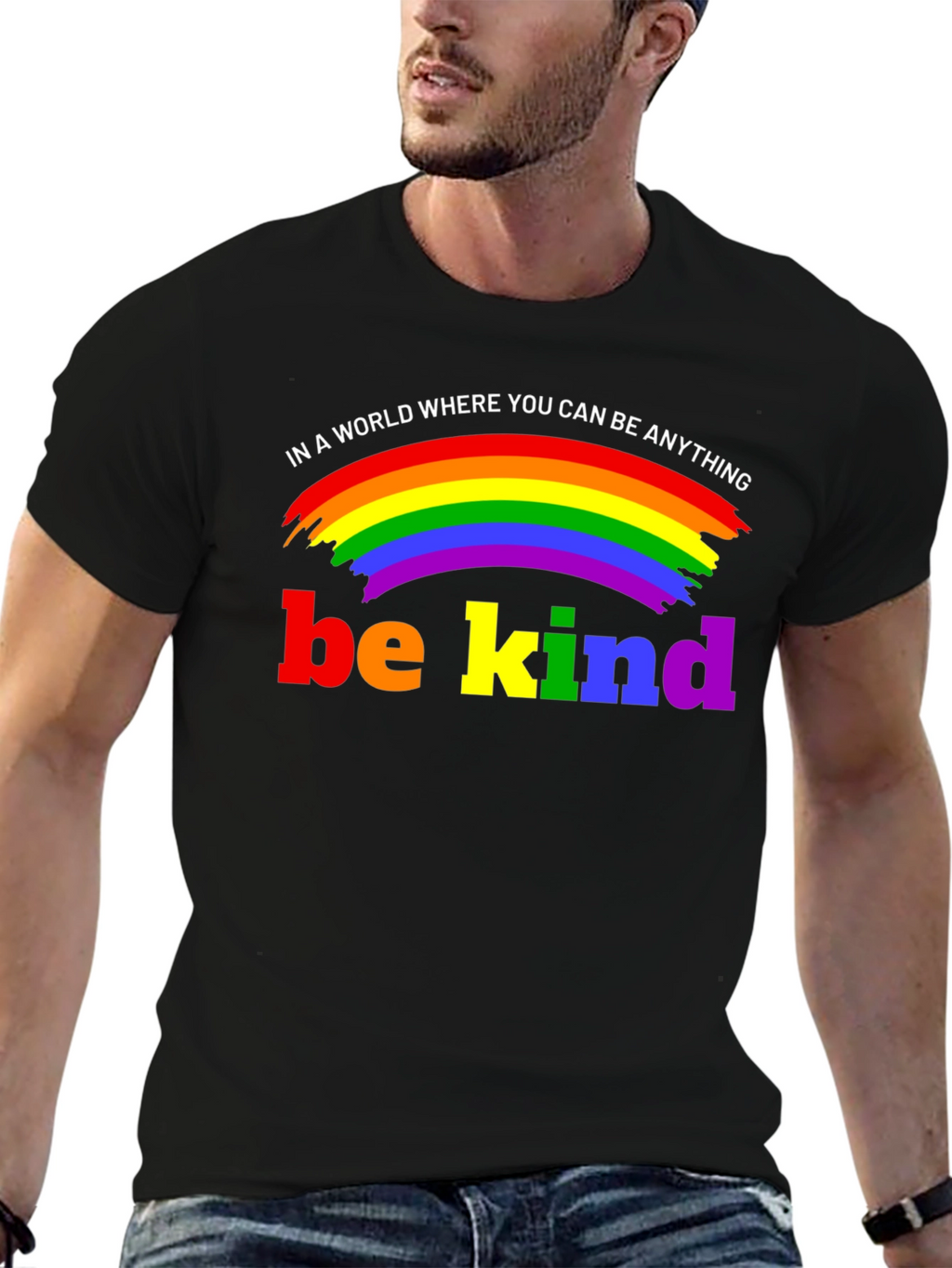 Be Kind Rainbow Pride T-Shirt