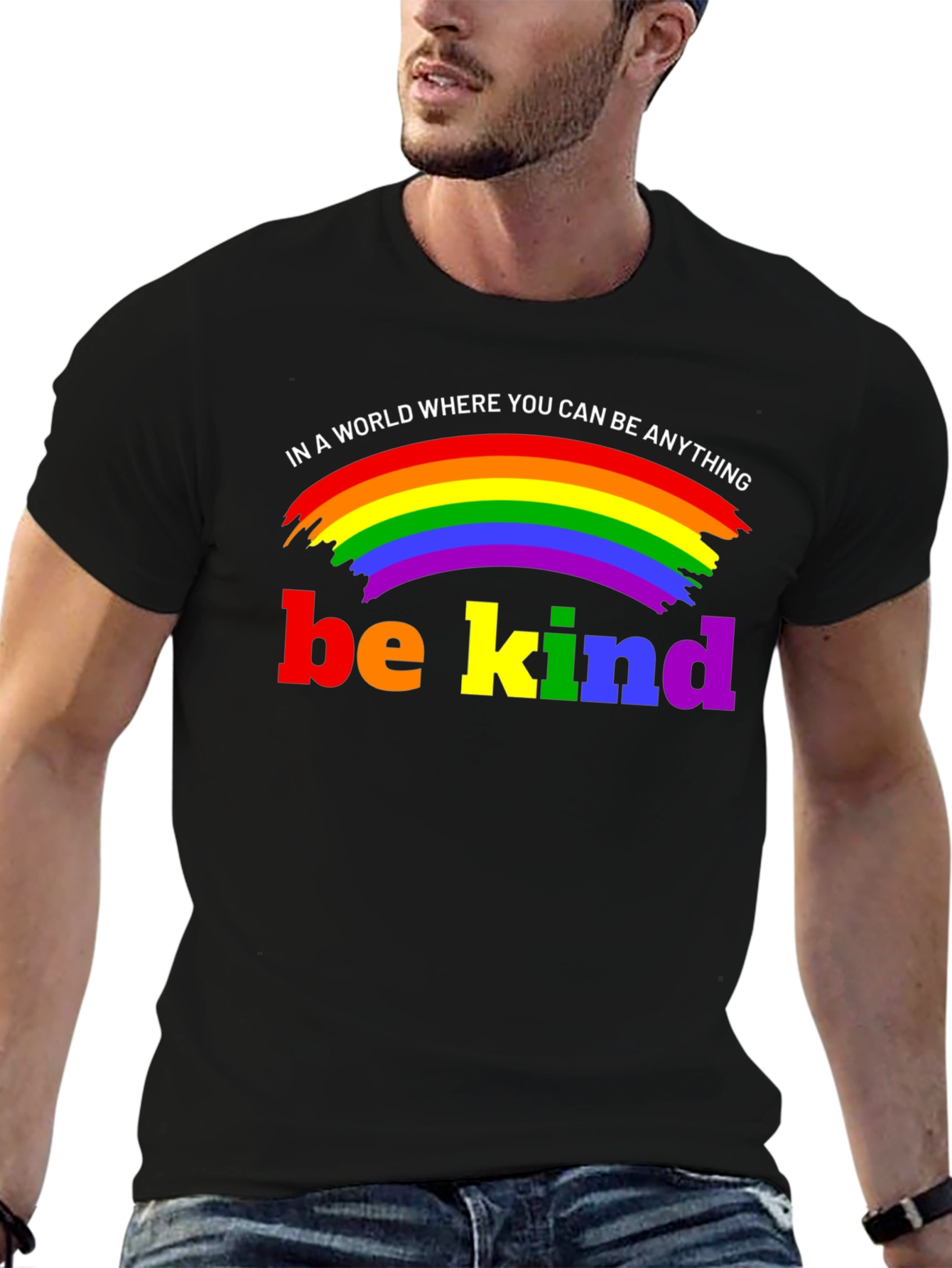 Be Kind Rainbow Pride T-Shirt