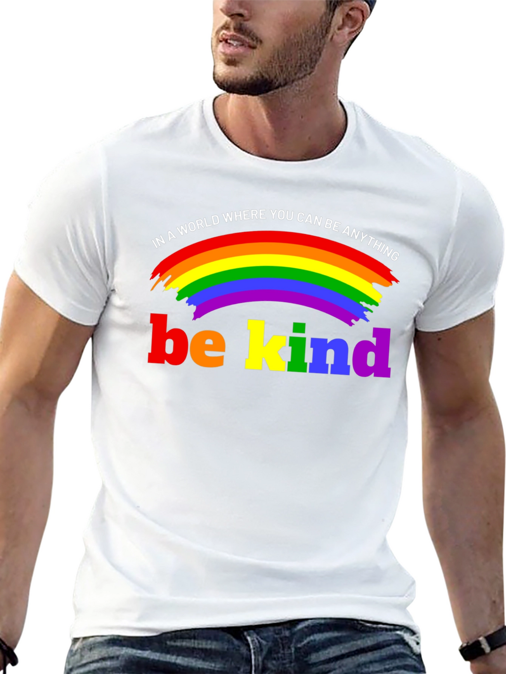 Be Kind Rainbow Pride T-Shirt