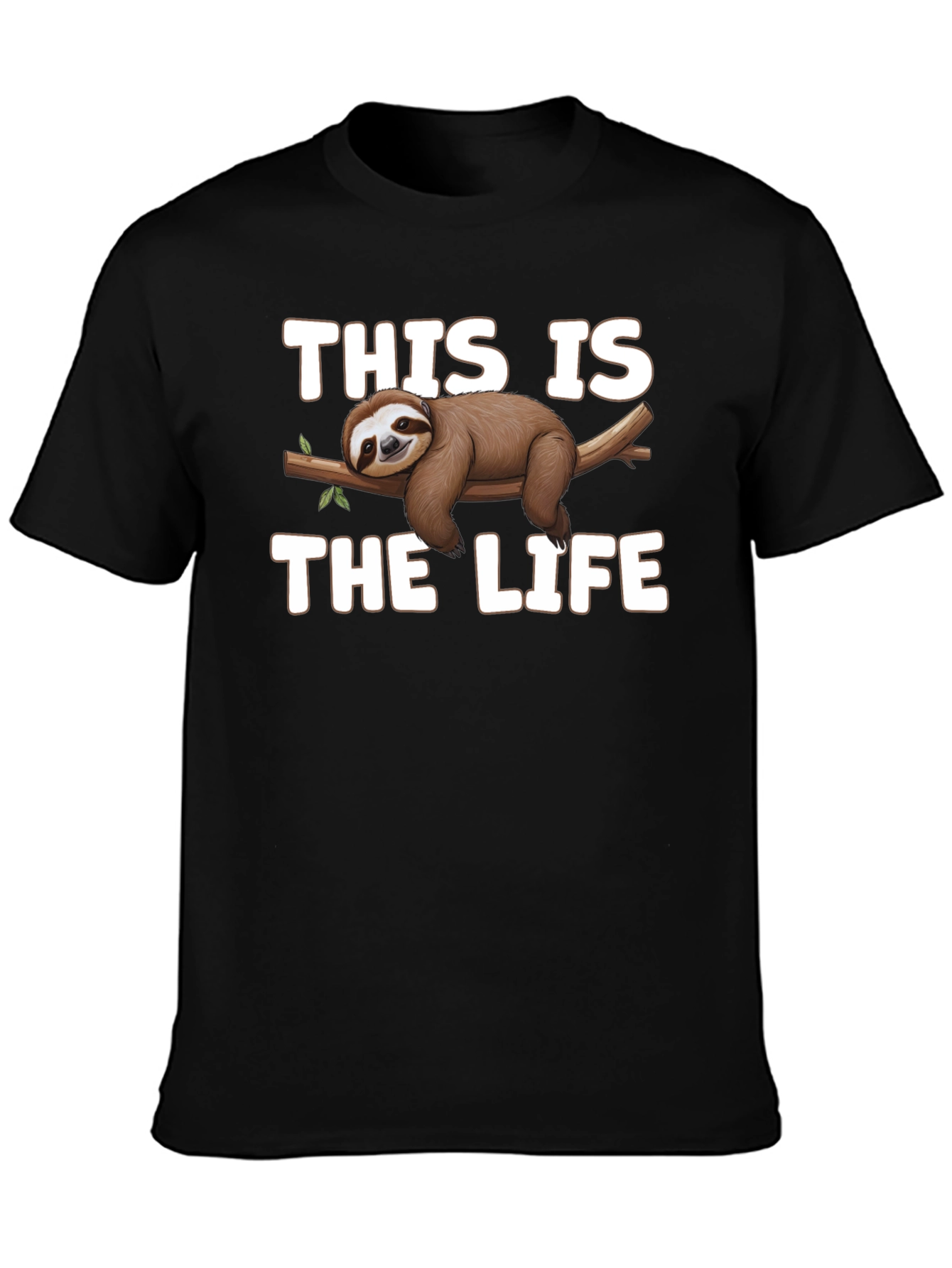 This is the Life Sloth T-Shirt - Relaxed & Comfy Tee