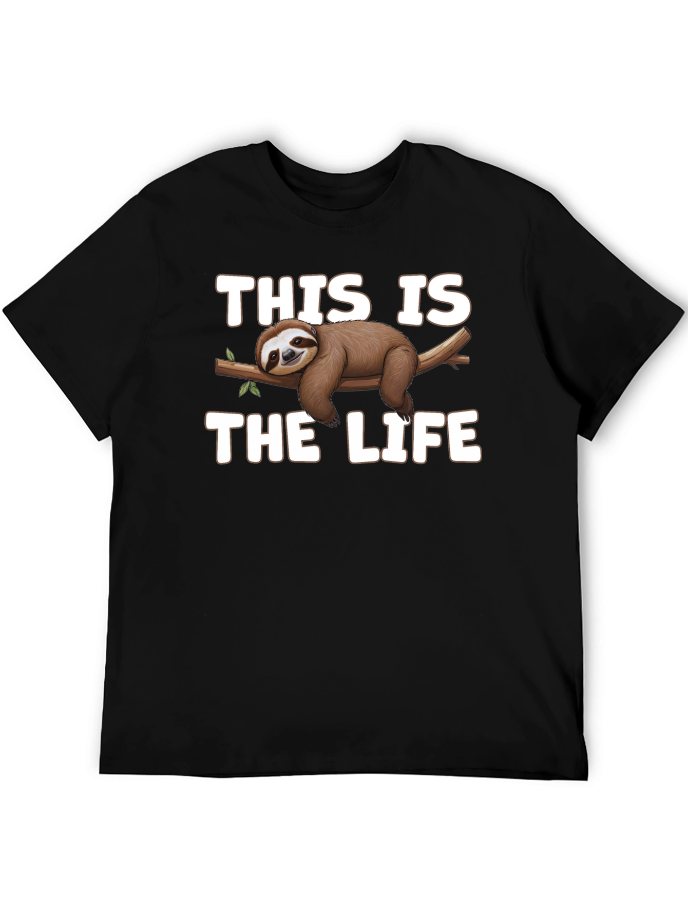 This is the Life Sloth T-Shirt - Relaxed & Comfy Tee