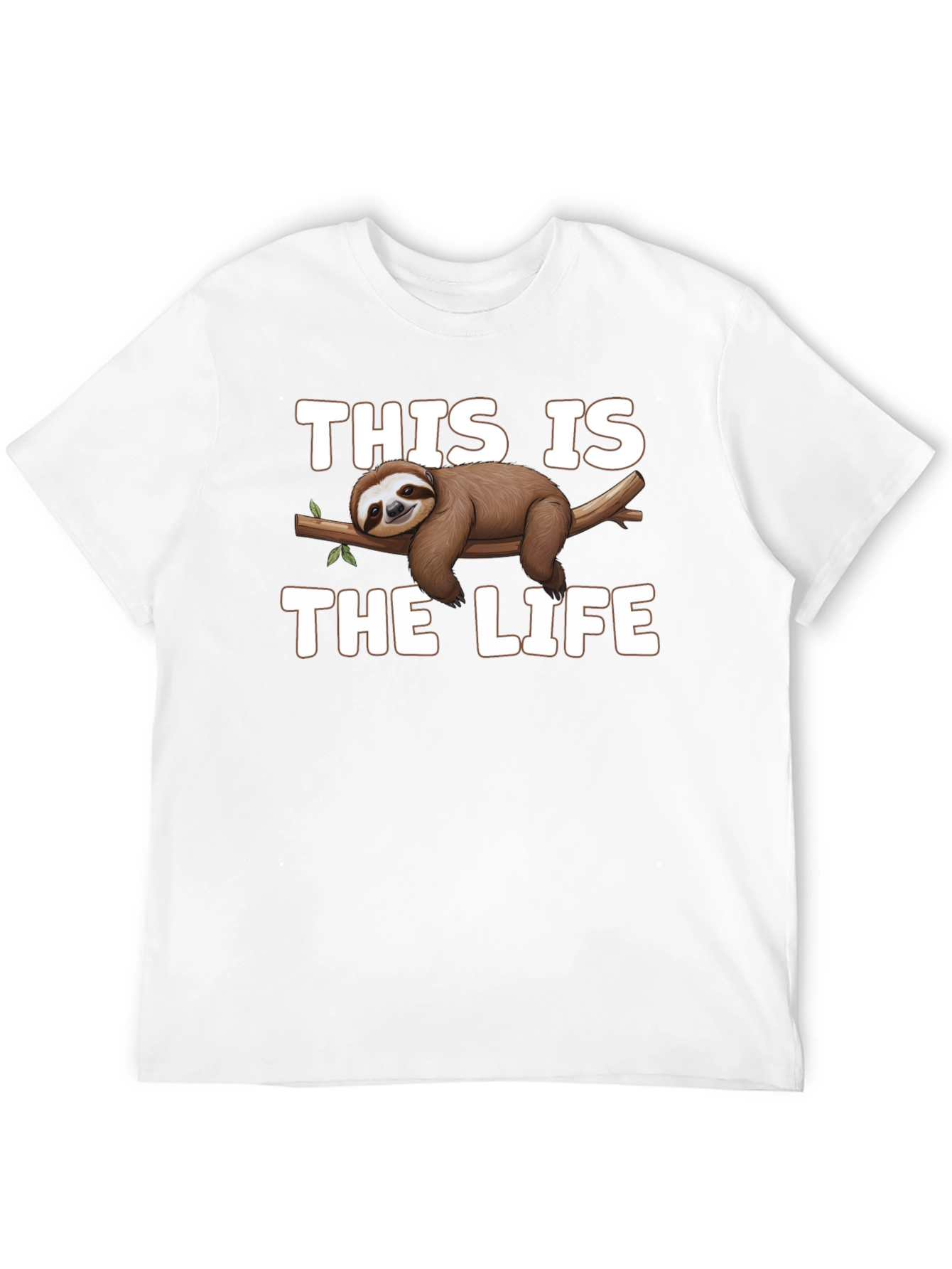This is the Life Sloth T-Shirt - Relaxed & Comfy Tee