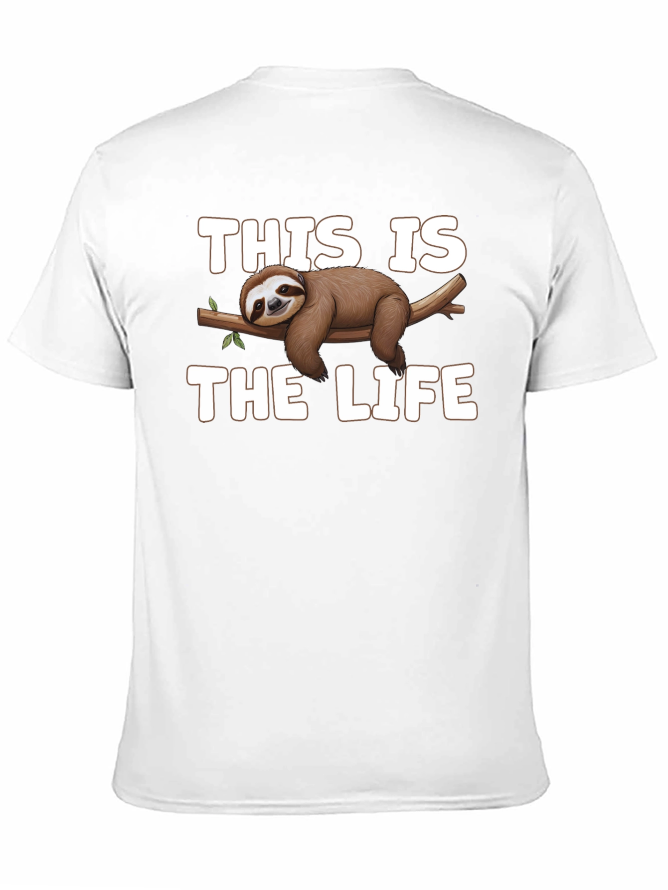 This is the Life Sloth T-Shirt - Relaxed & Comfy Tee