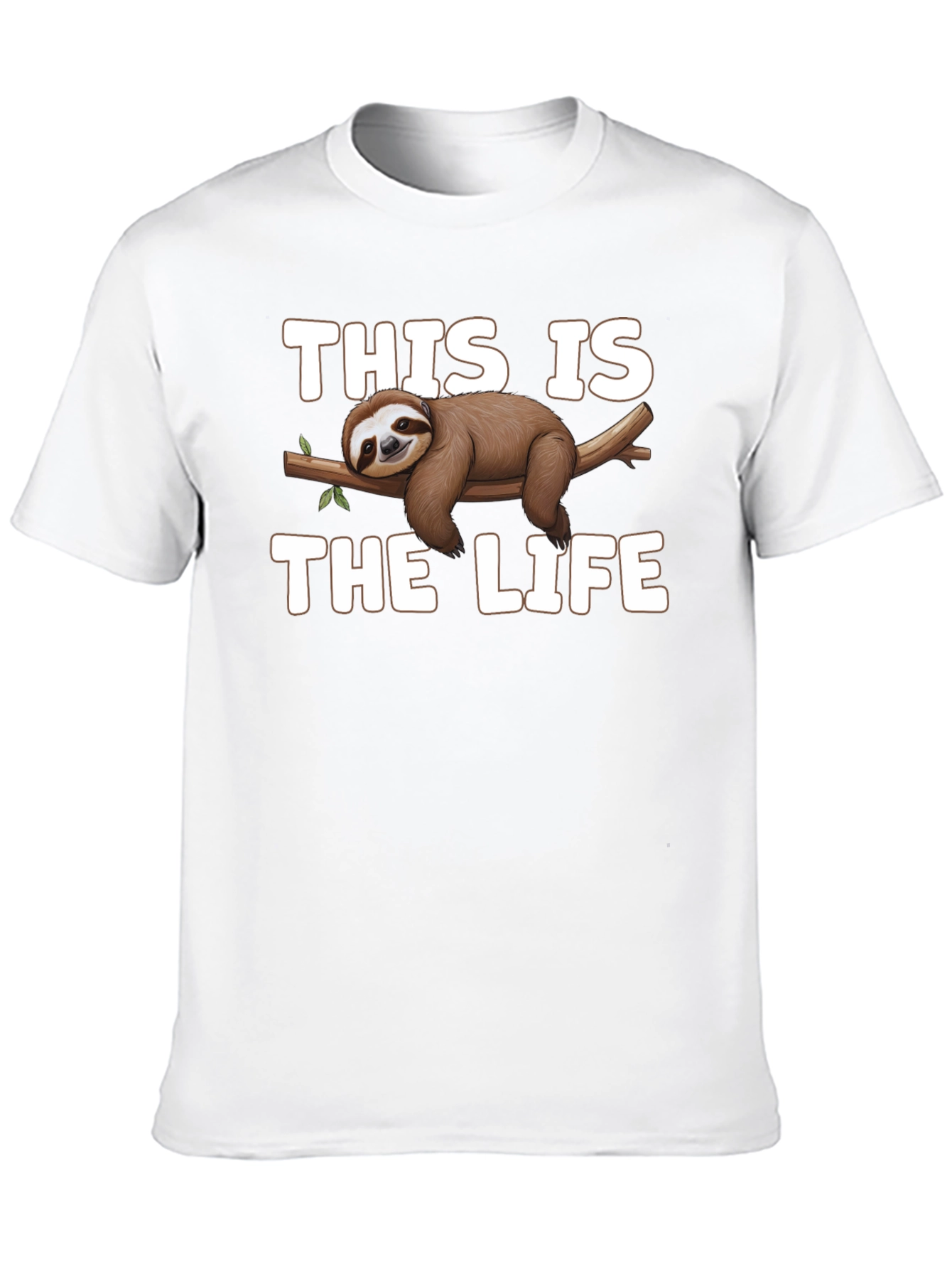 This is the Life Sloth T-Shirt - Relaxed & Comfy Tee