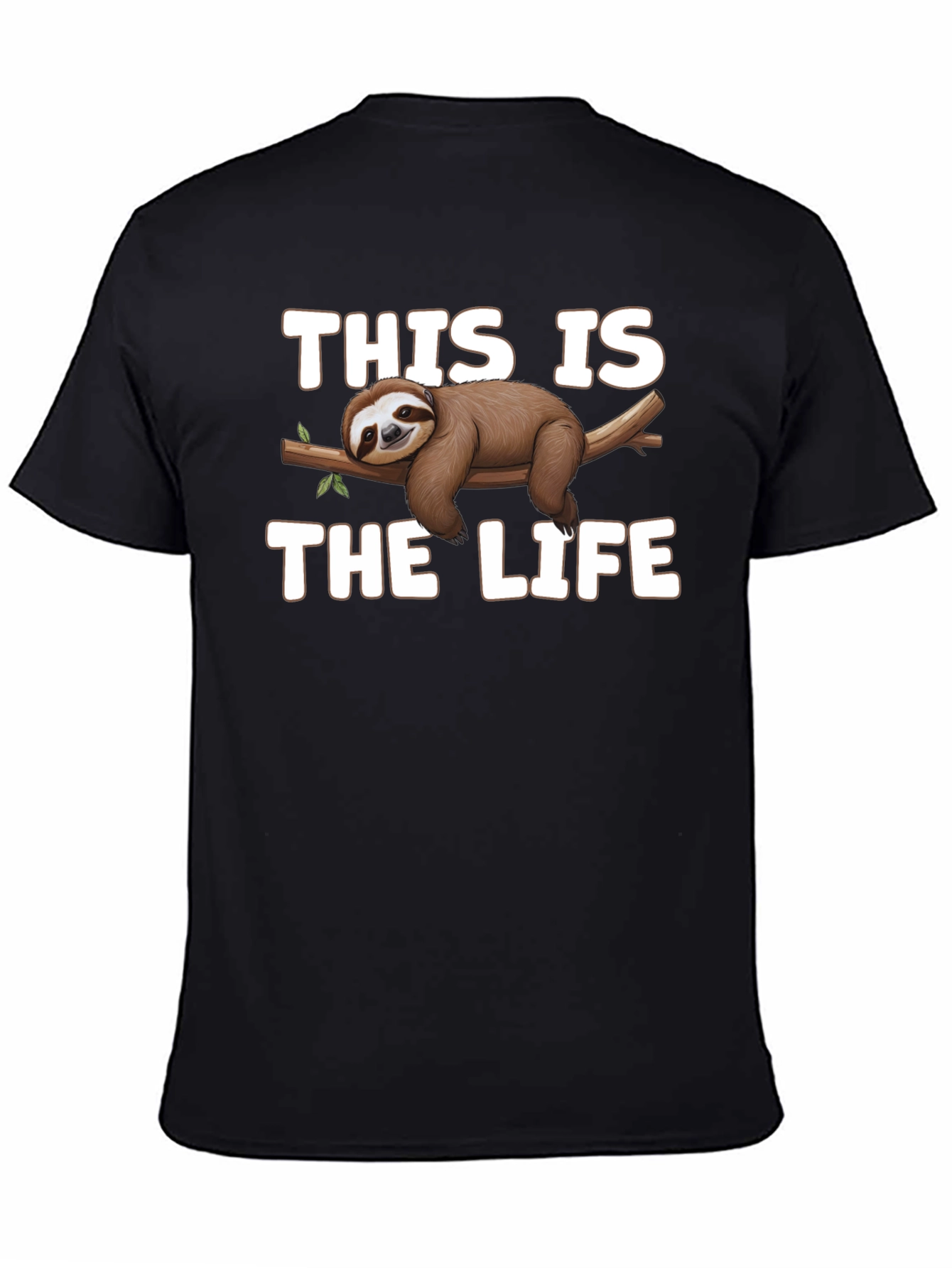 This is the Life Sloth T-Shirt - Relaxed & Comfy Tee