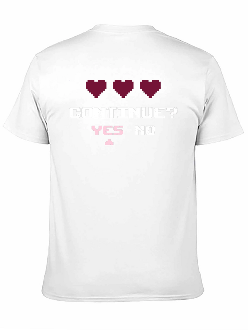 Gamer T-Shirt - Continue? Pixel Art Tee