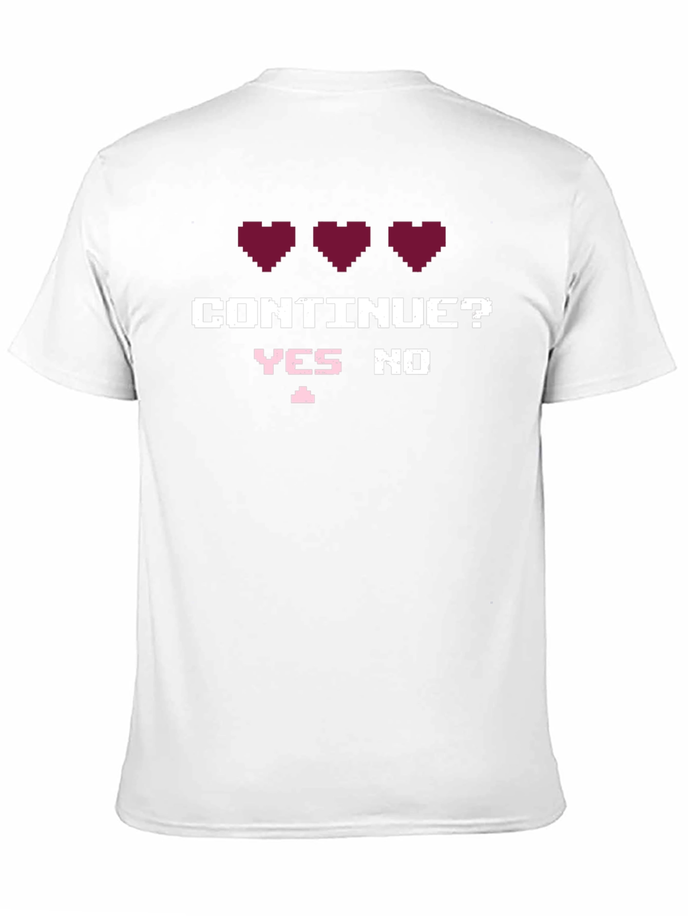 Gamer T-Shirt - Continue? Pixel Art Tee