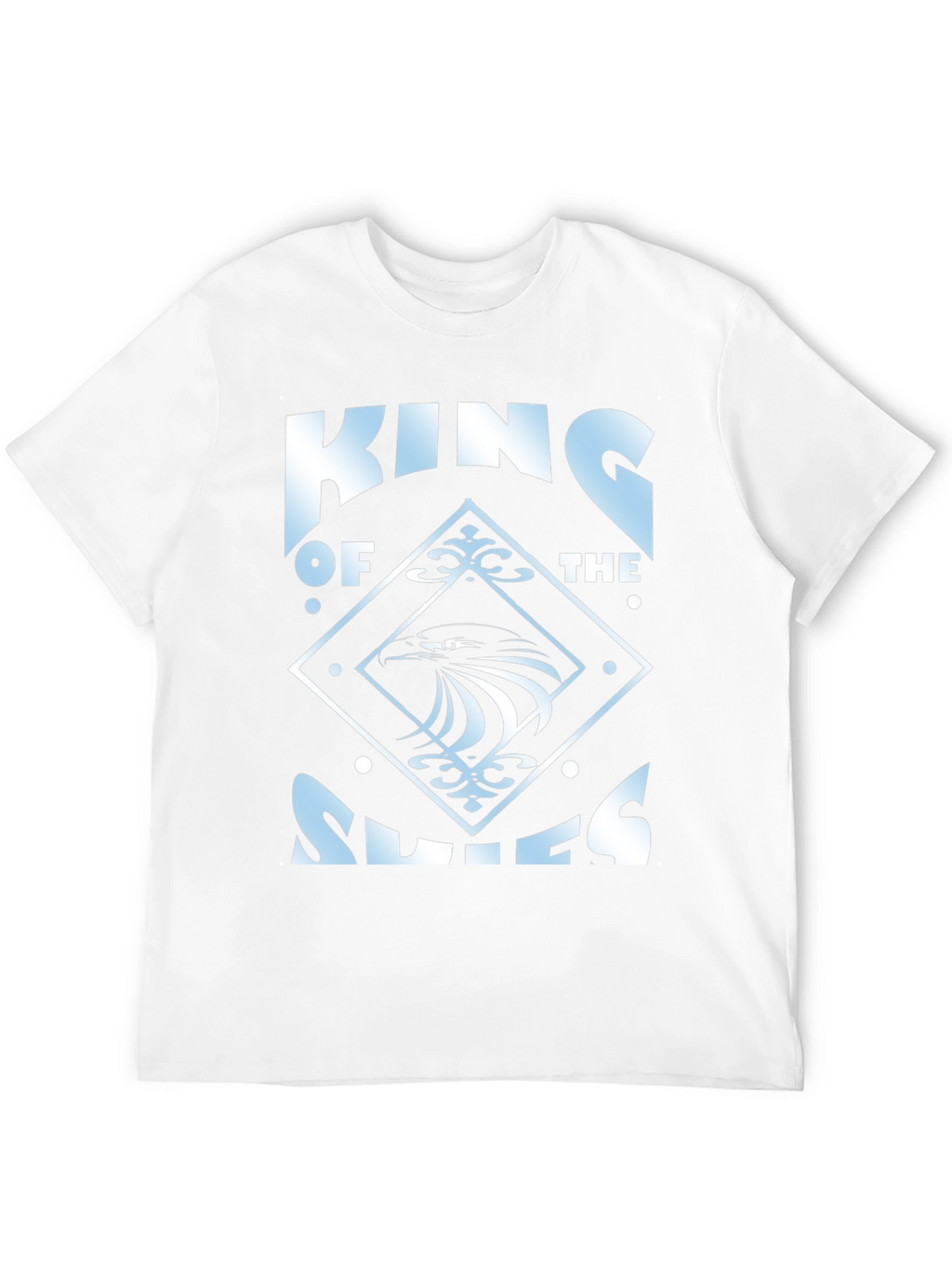 King of Skies Graphic T-Shirt - Black Cotton Tee