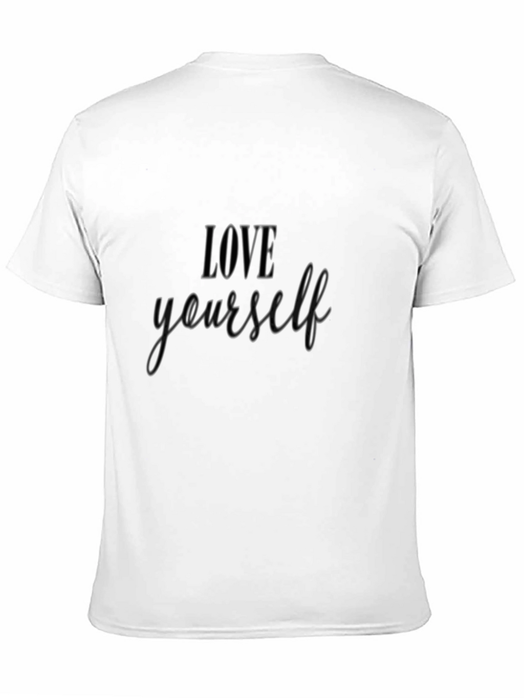 Love Yourself Graphic Tee - Black