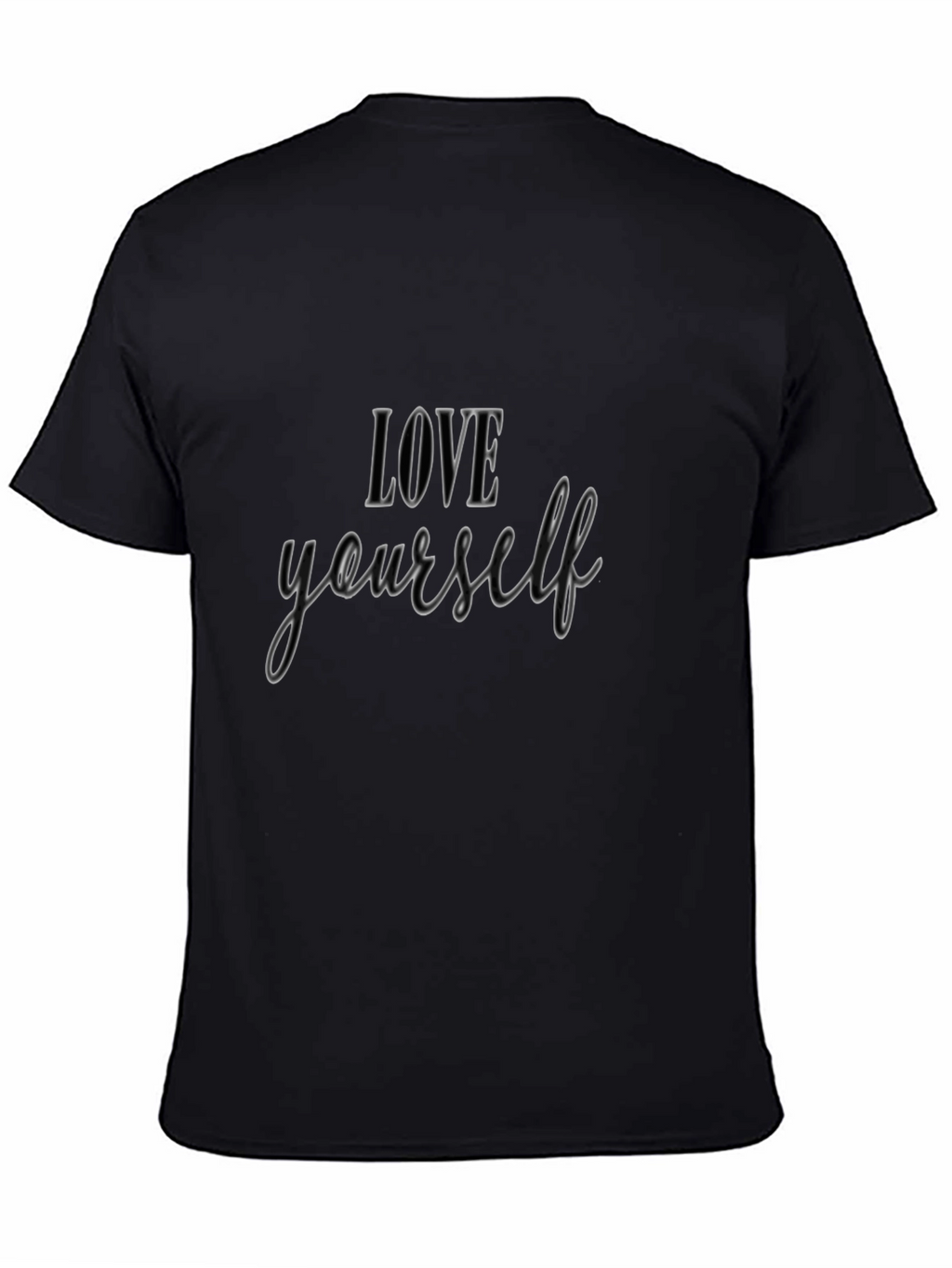 Love Yourself Graphic Tee - Black