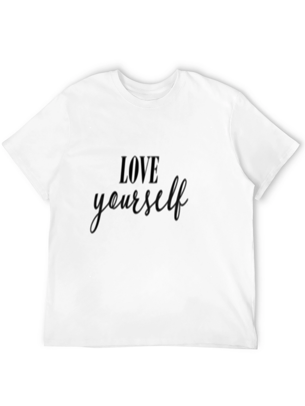 Love Yourself Graphic Tee - Black