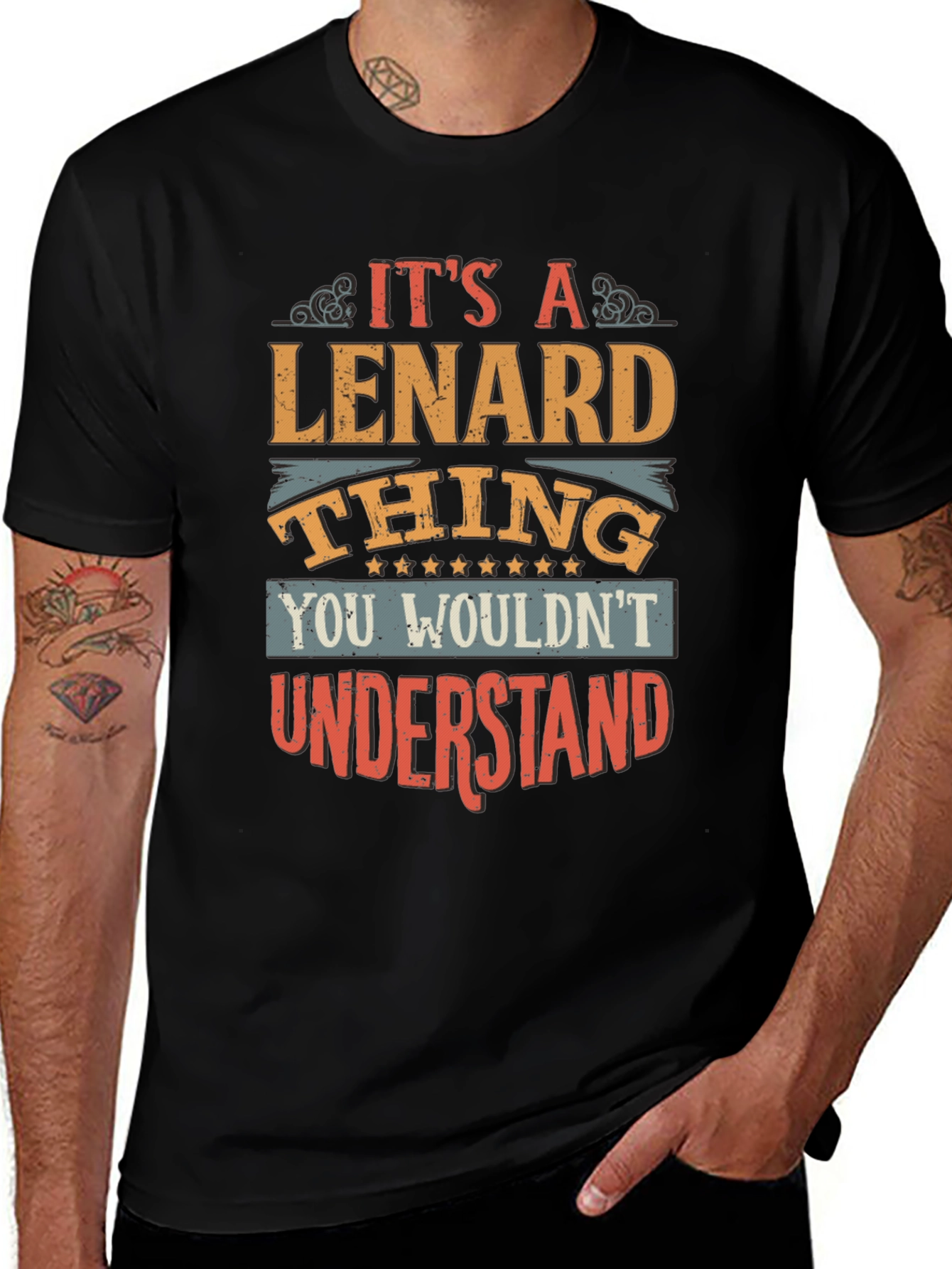 Lenard Thing Graphic Tee - Unique Gift Idea
