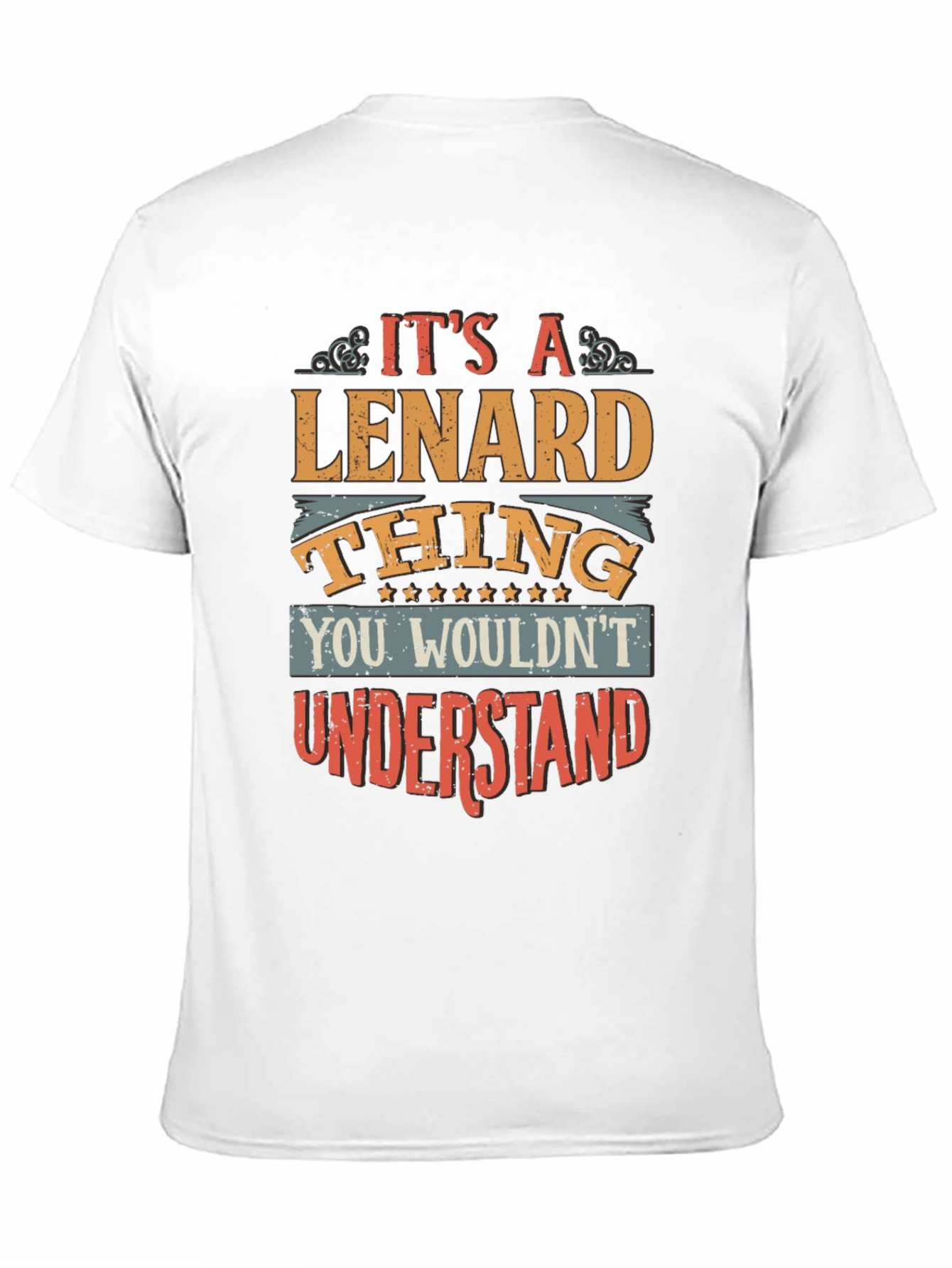 Lenard Thing Graphic Tee - Unique Gift Idea