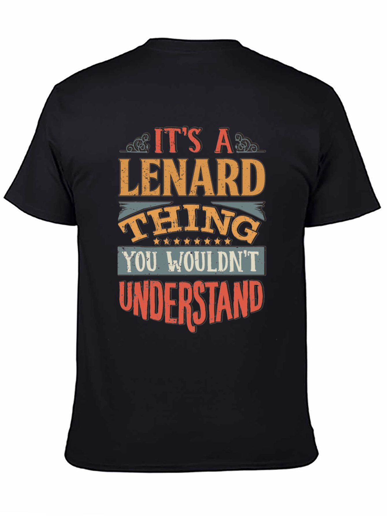Lenard Thing Graphic Tee - Unique Gift Idea