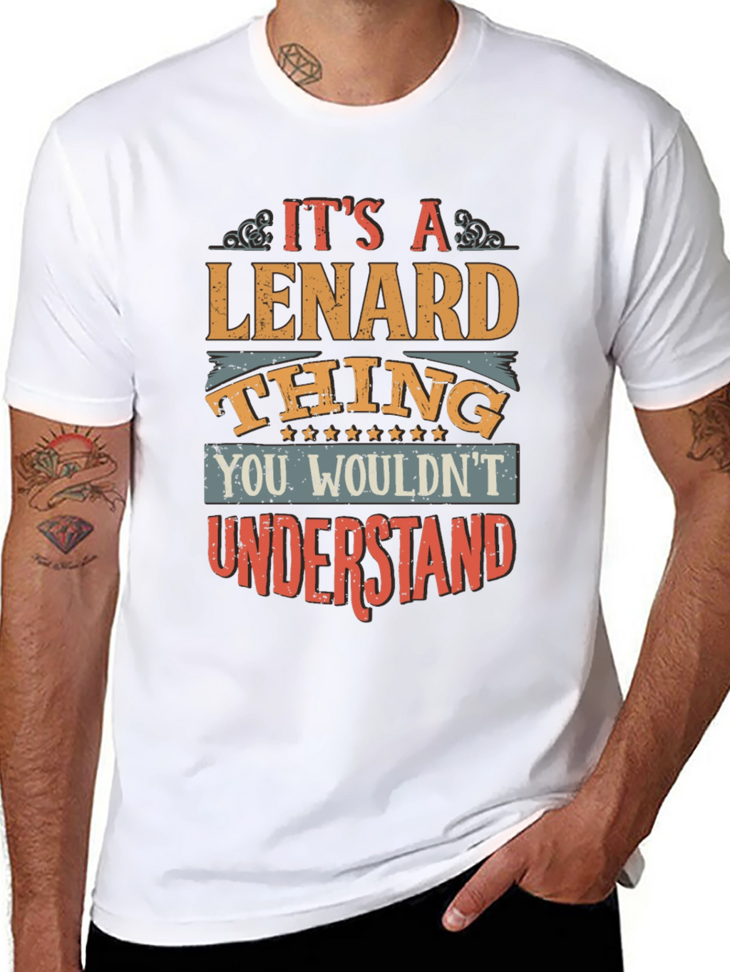 Lenard Thing Graphic Tee - Unique Gift Idea