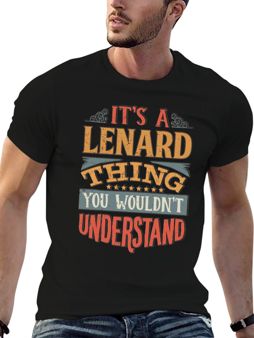 Lenard Thing Graphic Tee - Unique Gift Idea