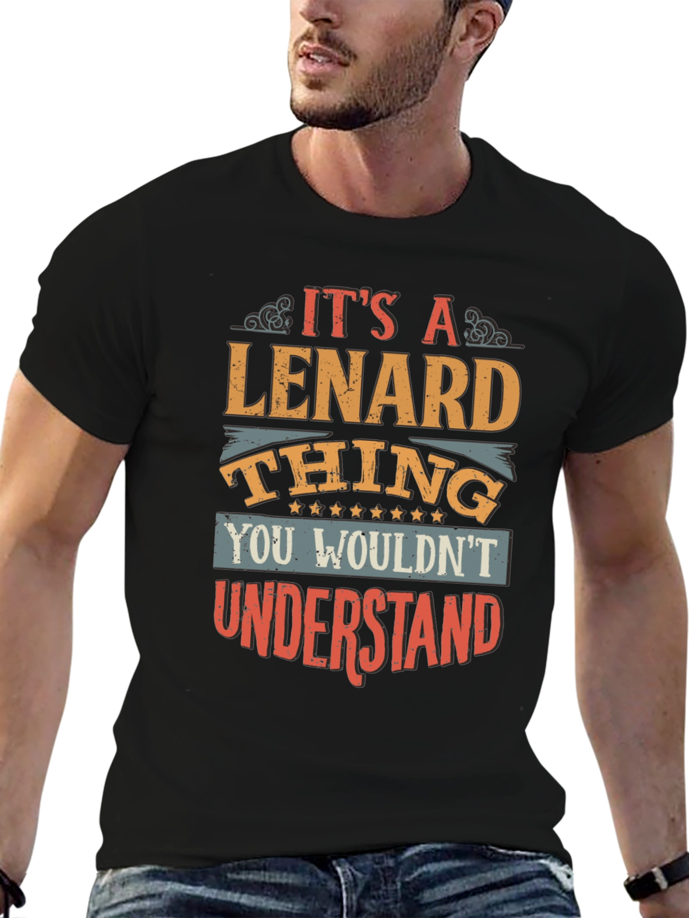 Lenard Thing Graphic Tee - Unique Gift Idea