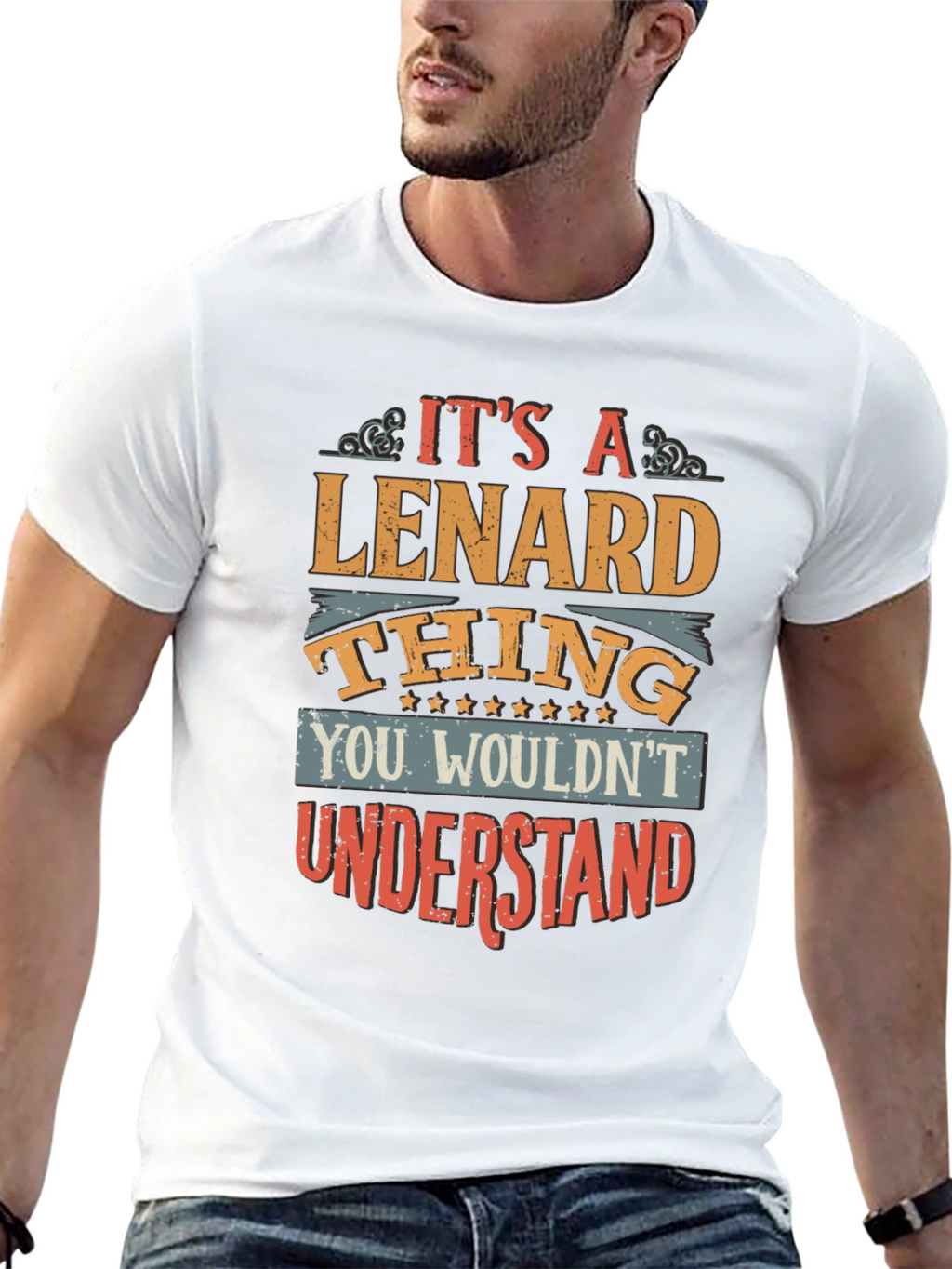 Lenard Thing Graphic Tee - Unique Gift Idea