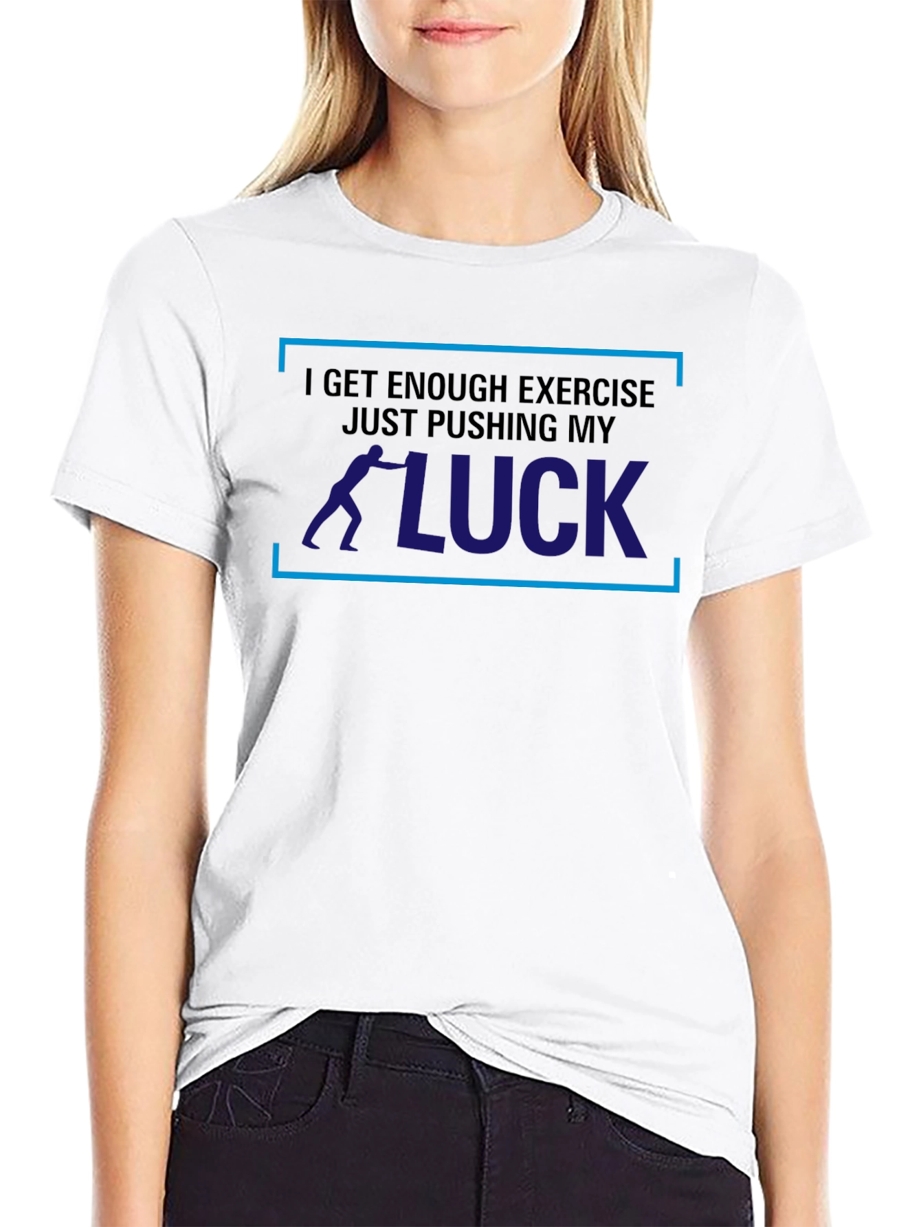 Pushing My Luck T-Shirt - Mens Graphic Tee