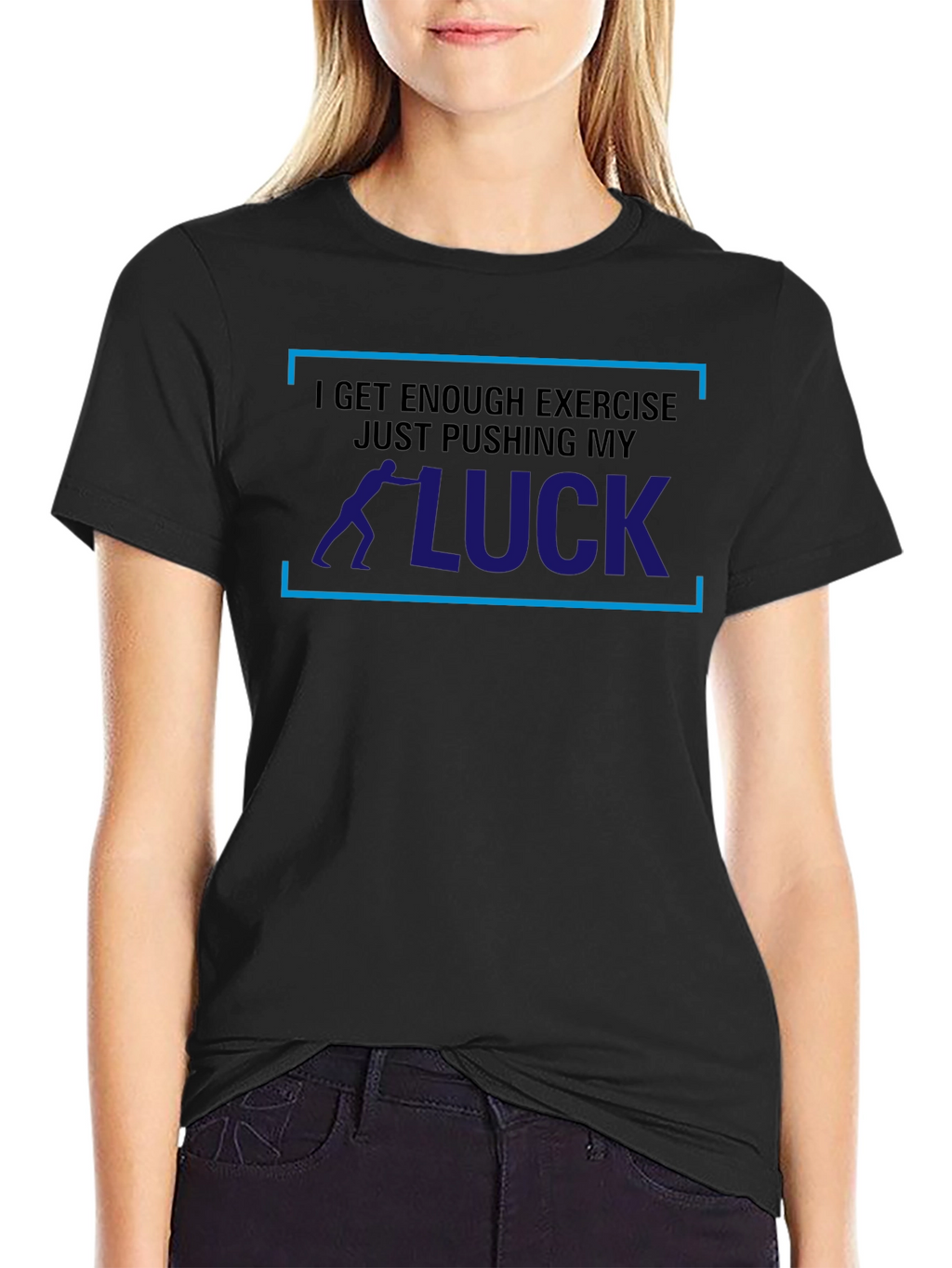 Pushing My Luck T-Shirt - Mens Graphic Tee