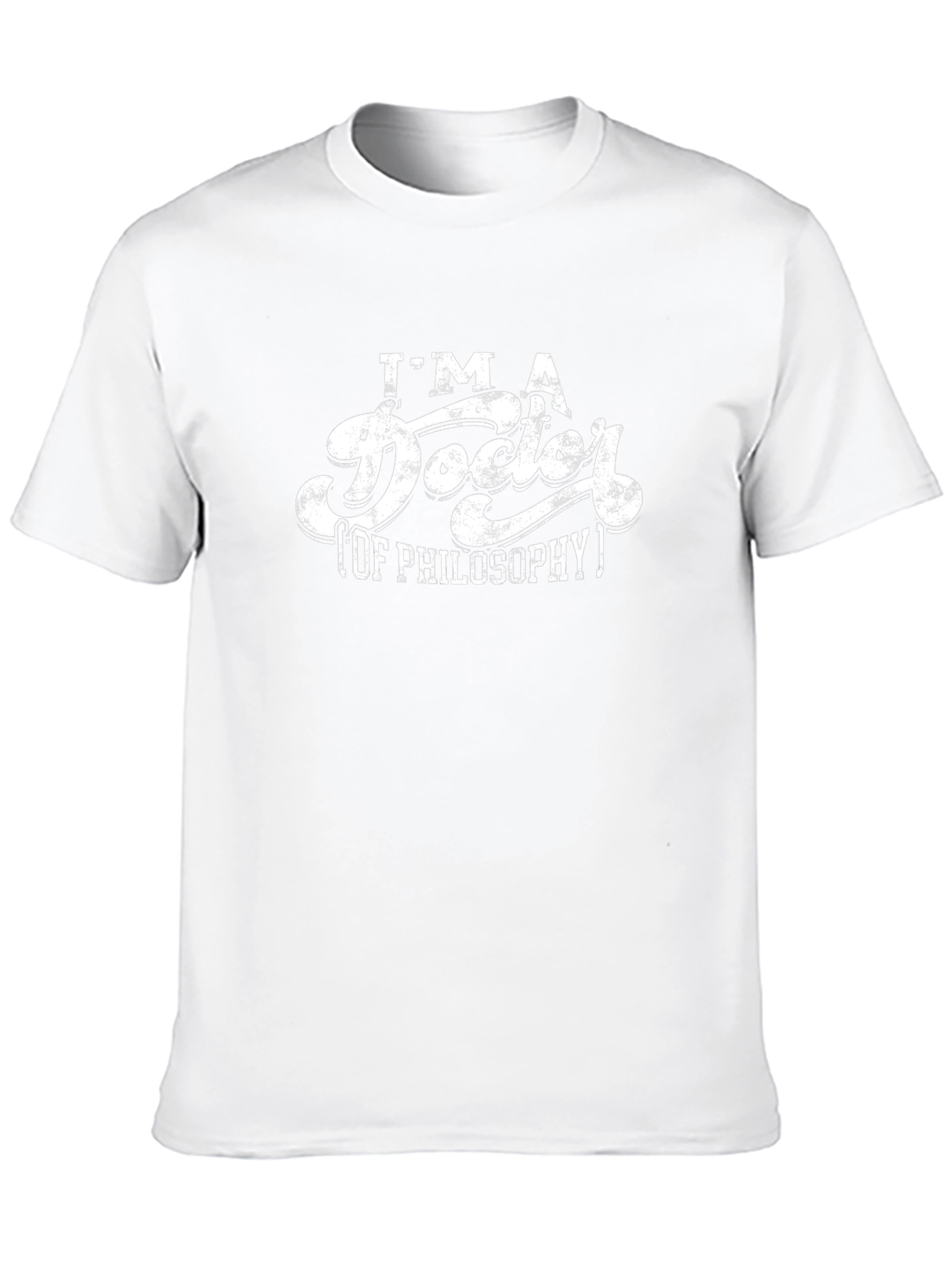 Im A Doctor of Philosophy T-Shirt - Black